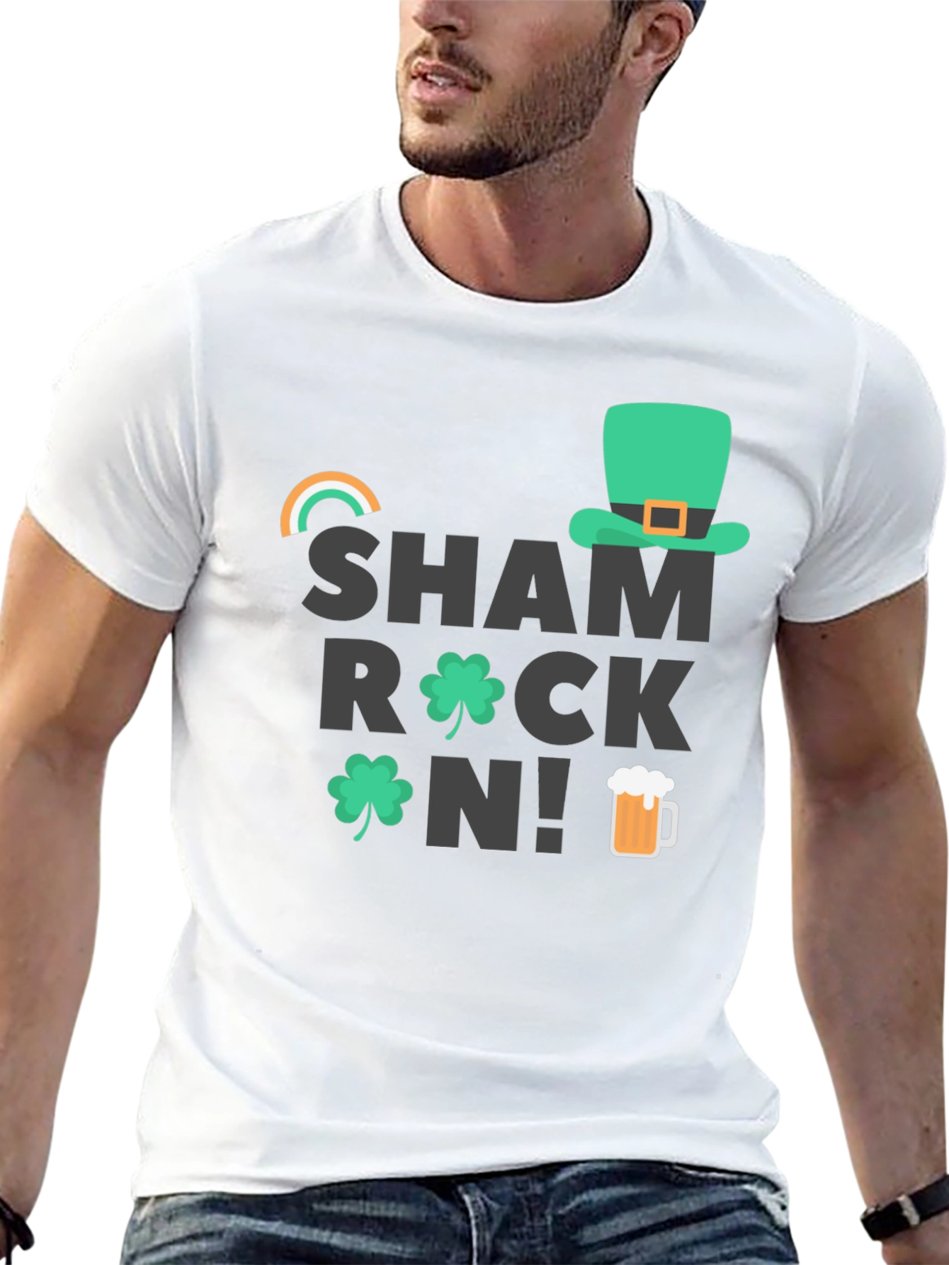 Shamrock N! Irish St. Patricks Day T-Shirt