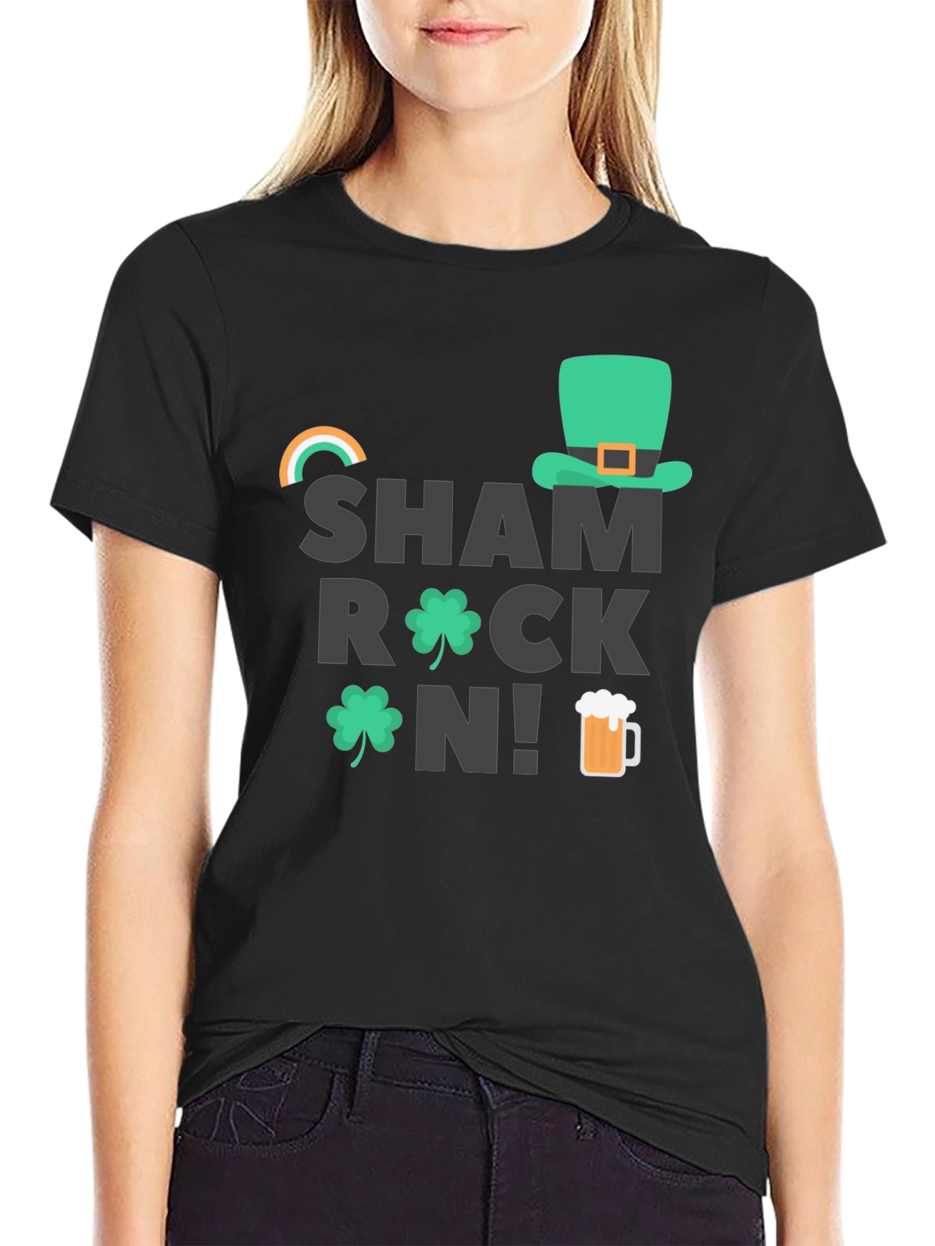 Shamrock N! Irish St. Patricks Day T-Shirt