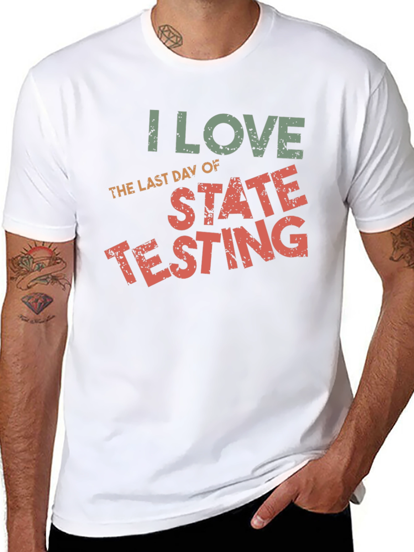 I Love The Last Day of State Testing T-Shirt