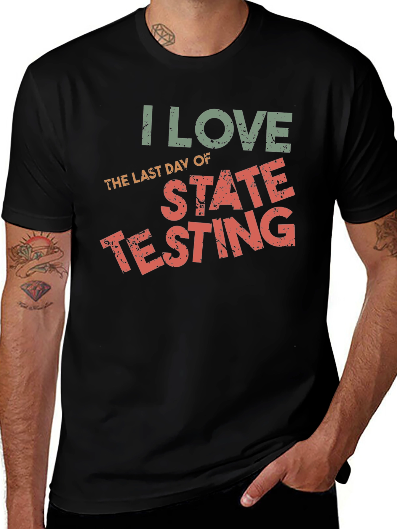 I Love The Last Day of State Testing T-Shirt