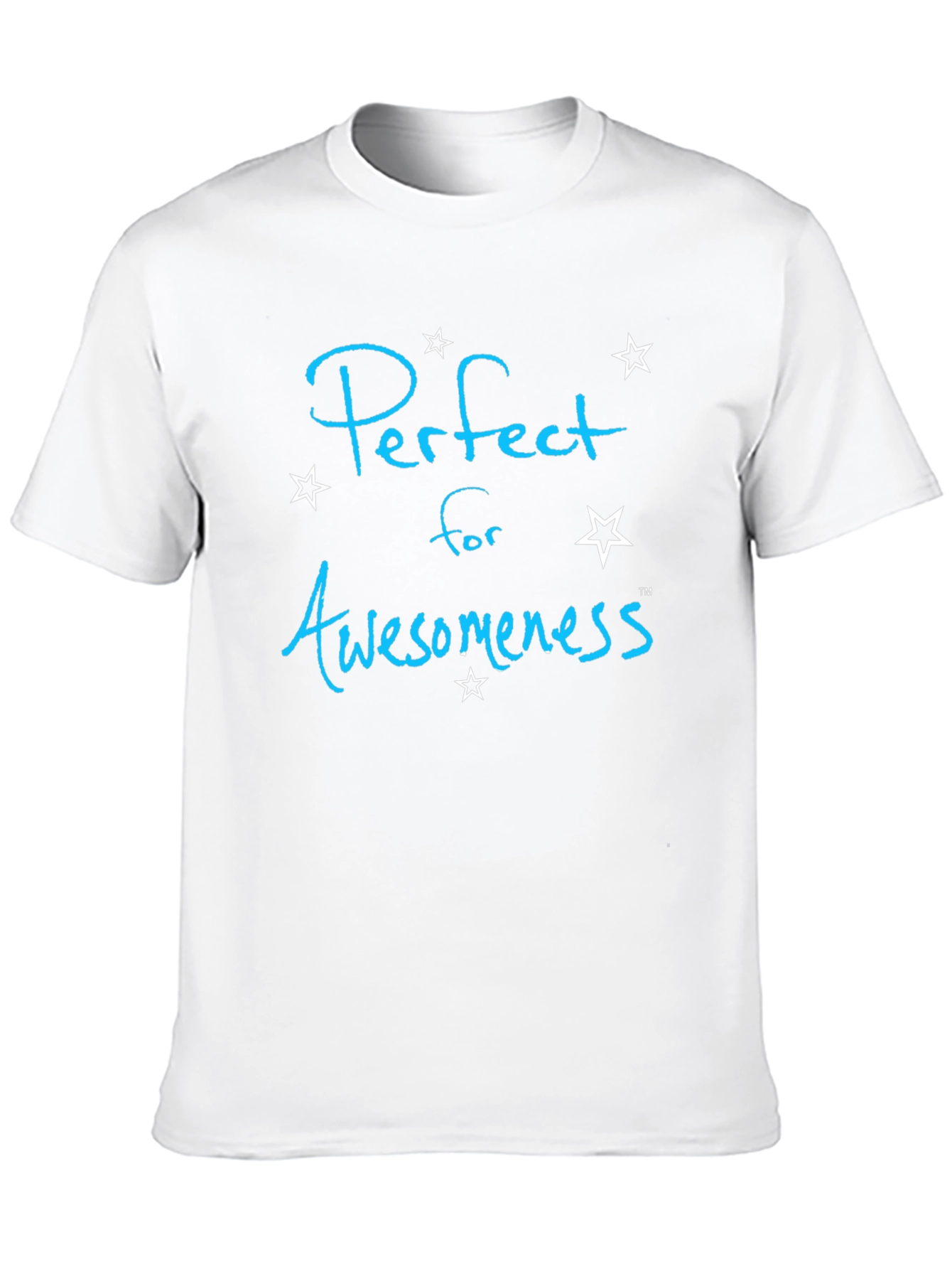 Perfect for Awesomeness Black Graphic Tee