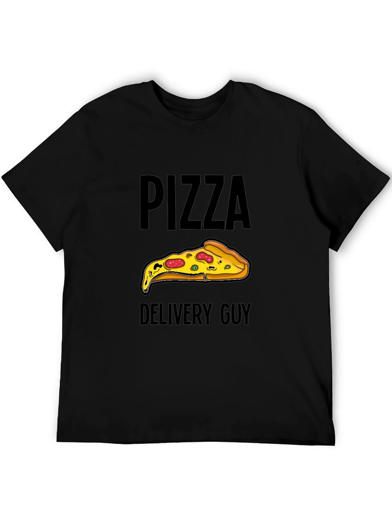 Pizza Delivery Guy Graphic T-Shirt