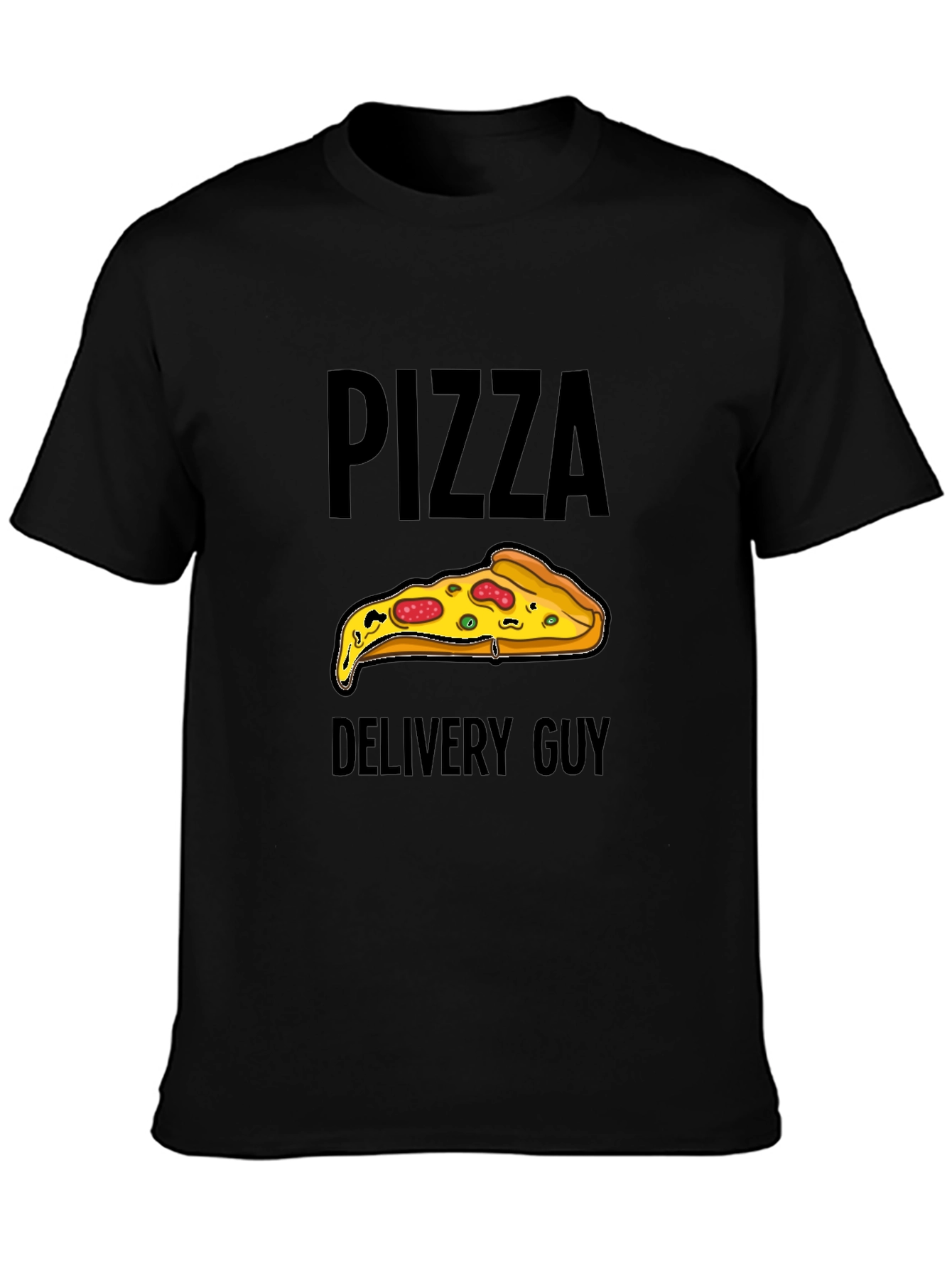 Pizza Delivery Guy Graphic T-Shirt