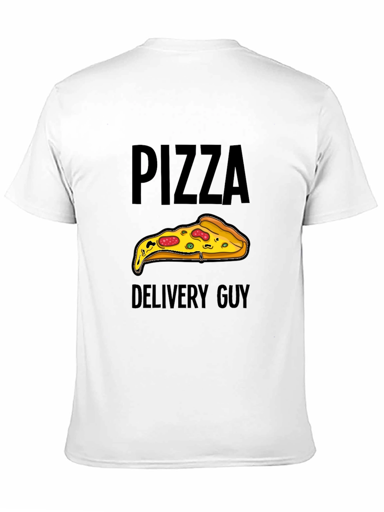 Pizza Delivery Guy Graphic T-Shirt