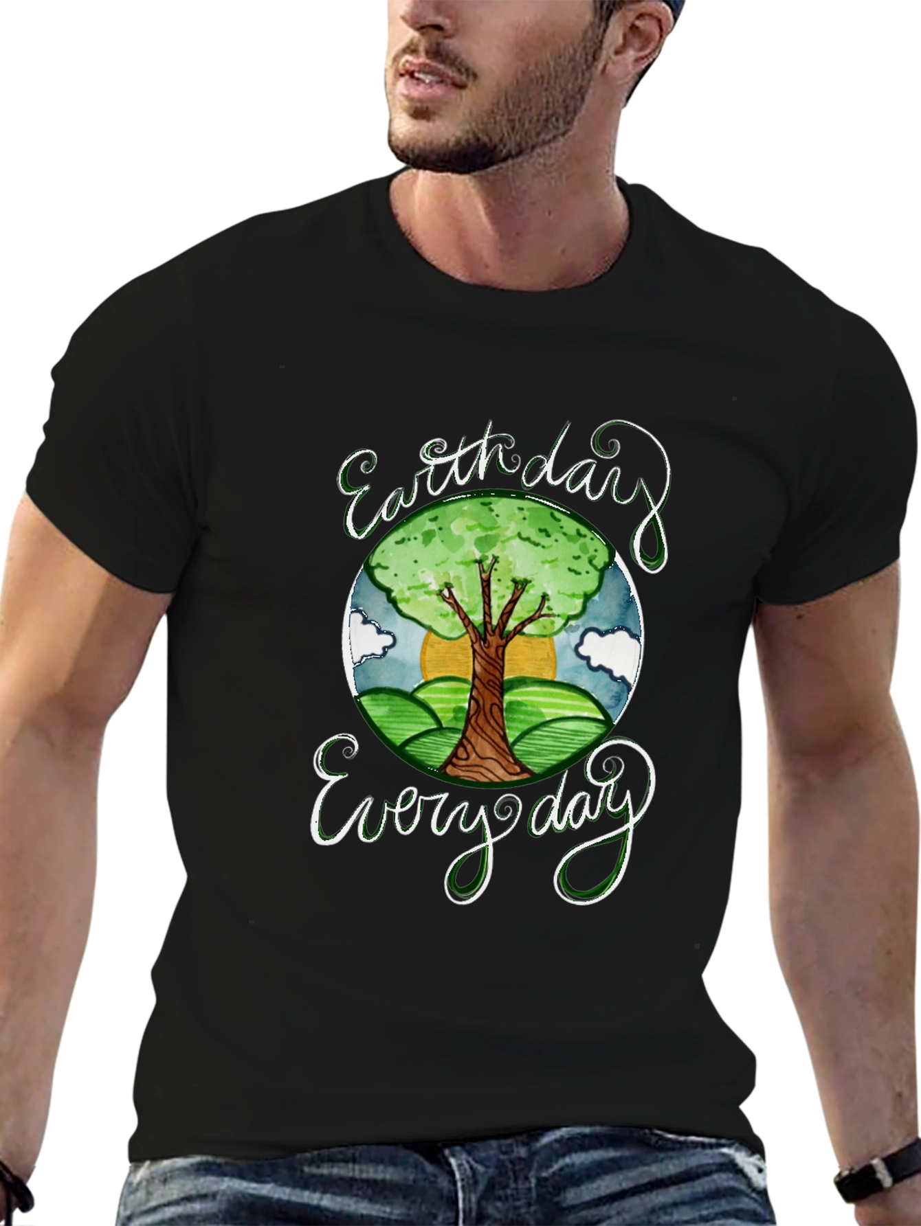Earth Day Every Day Graphic T-Shirt