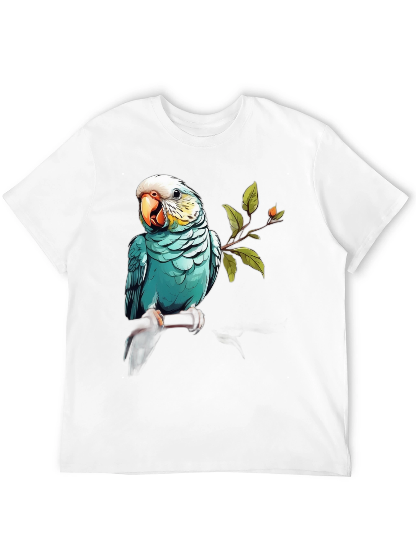 Parrot Graphic Black T-Shirt