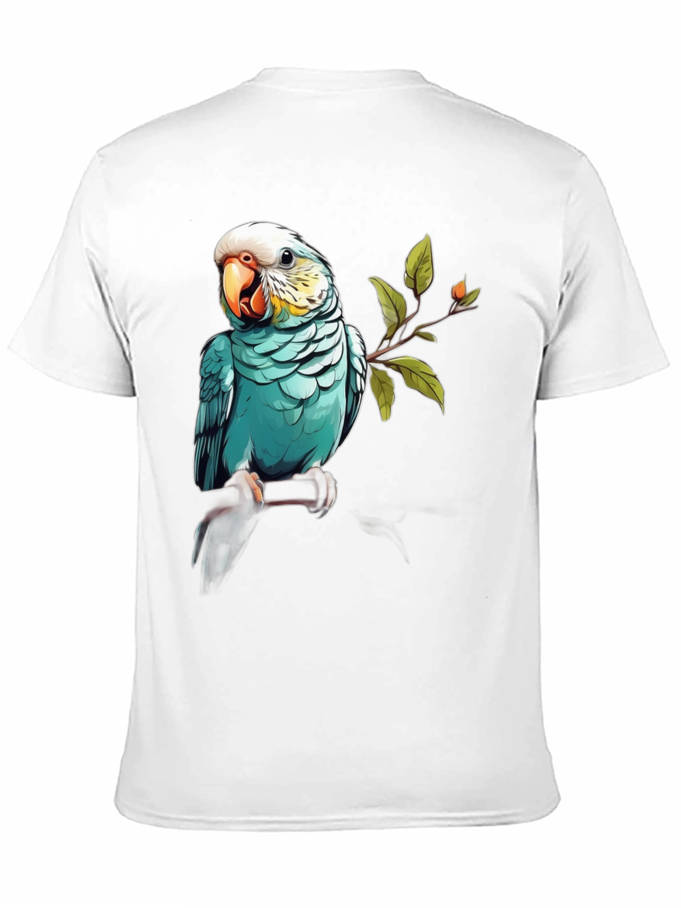 Parrot Graphic Black T-Shirt