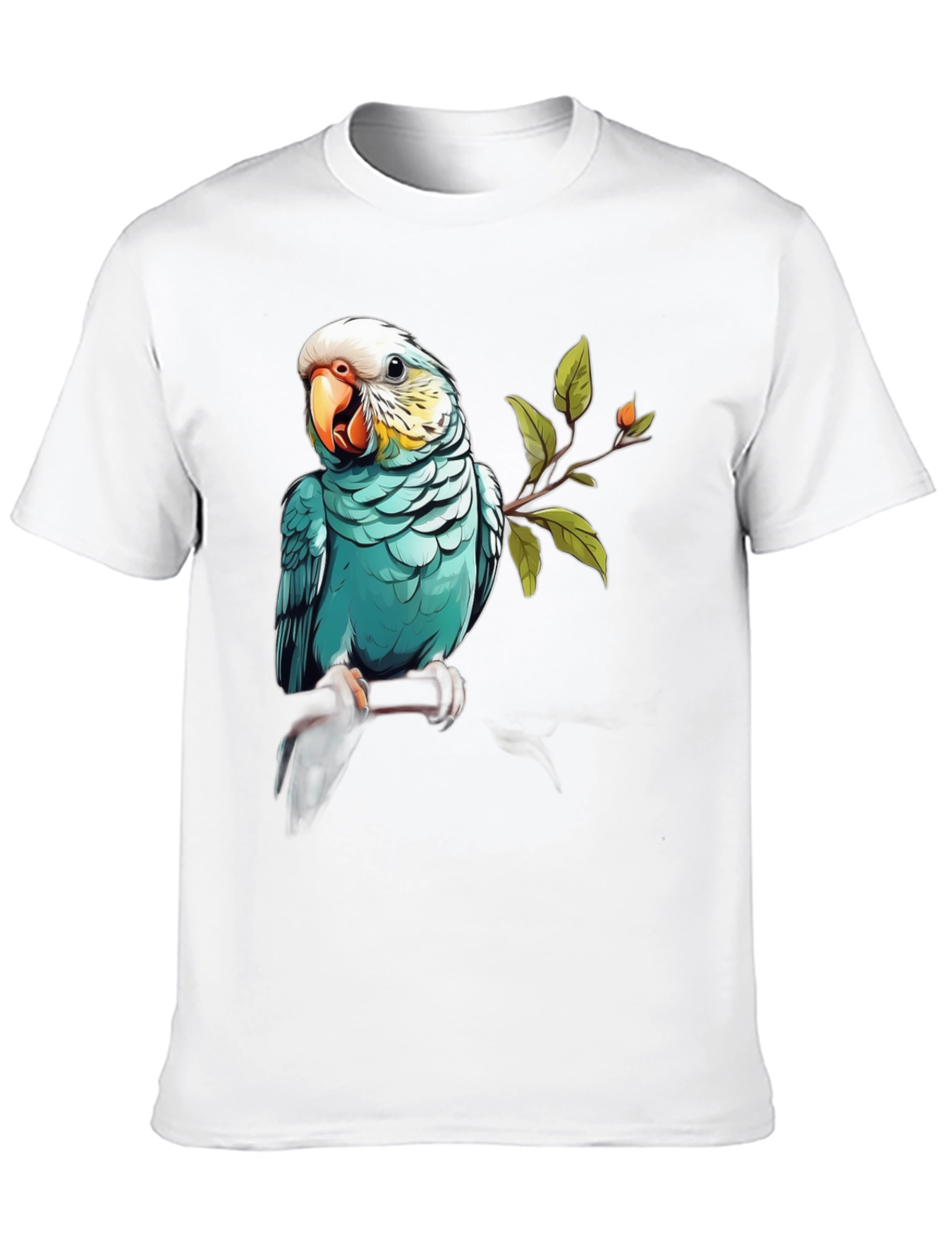 Parrot Graphic Black T-Shirt