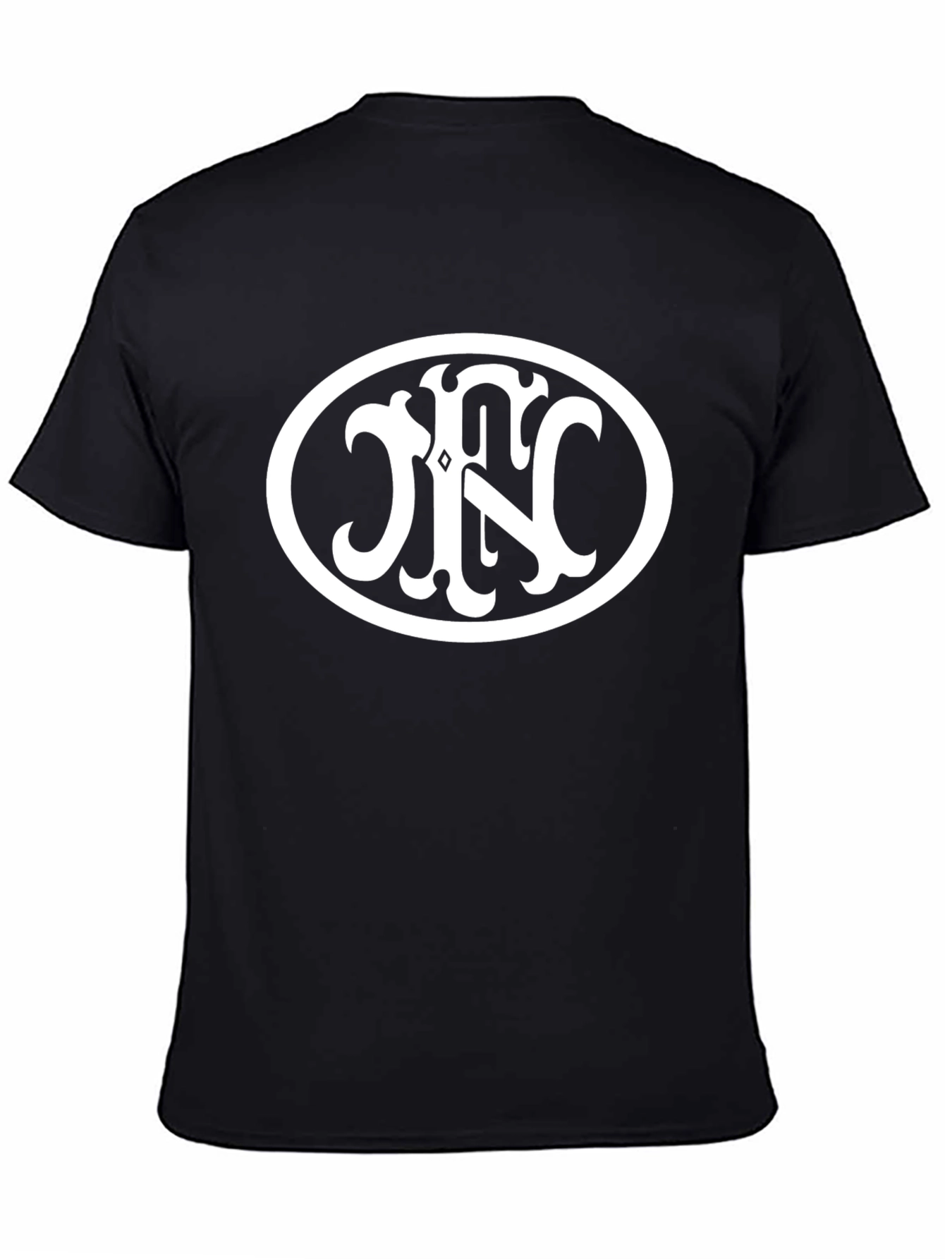 FN Herstal Logo Black T-Shirt