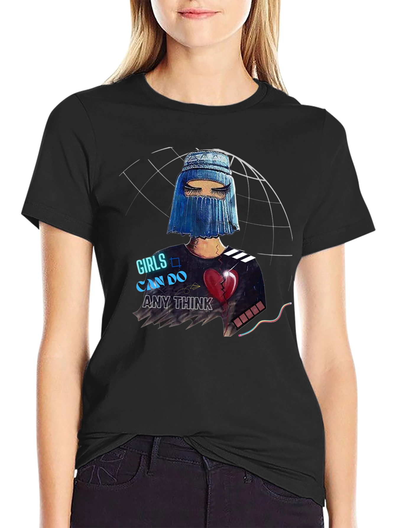 Girls Can Do Anything Graphic Tee