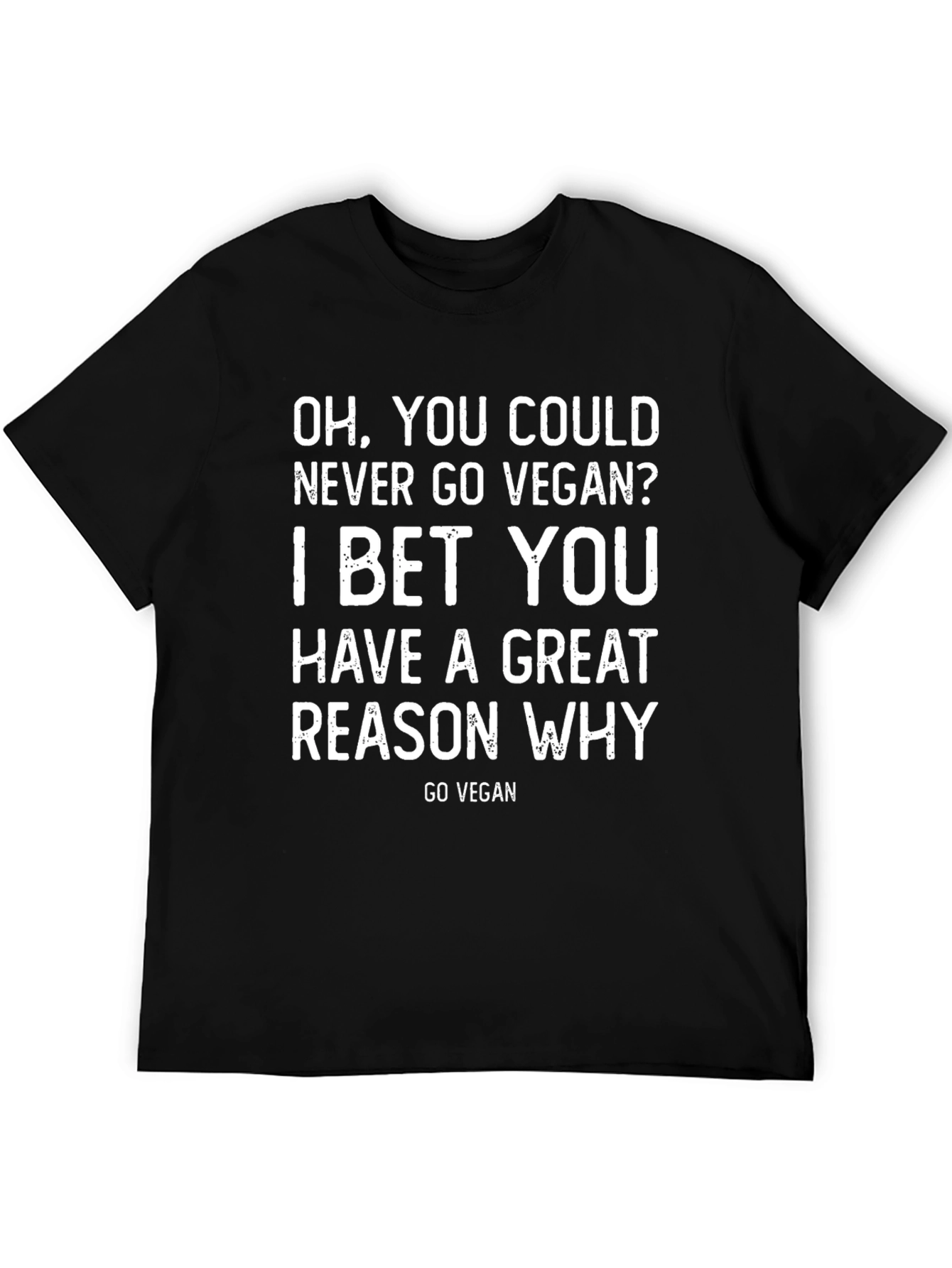 Vegan T-Shirt: Funny Vegan Slogan Tee