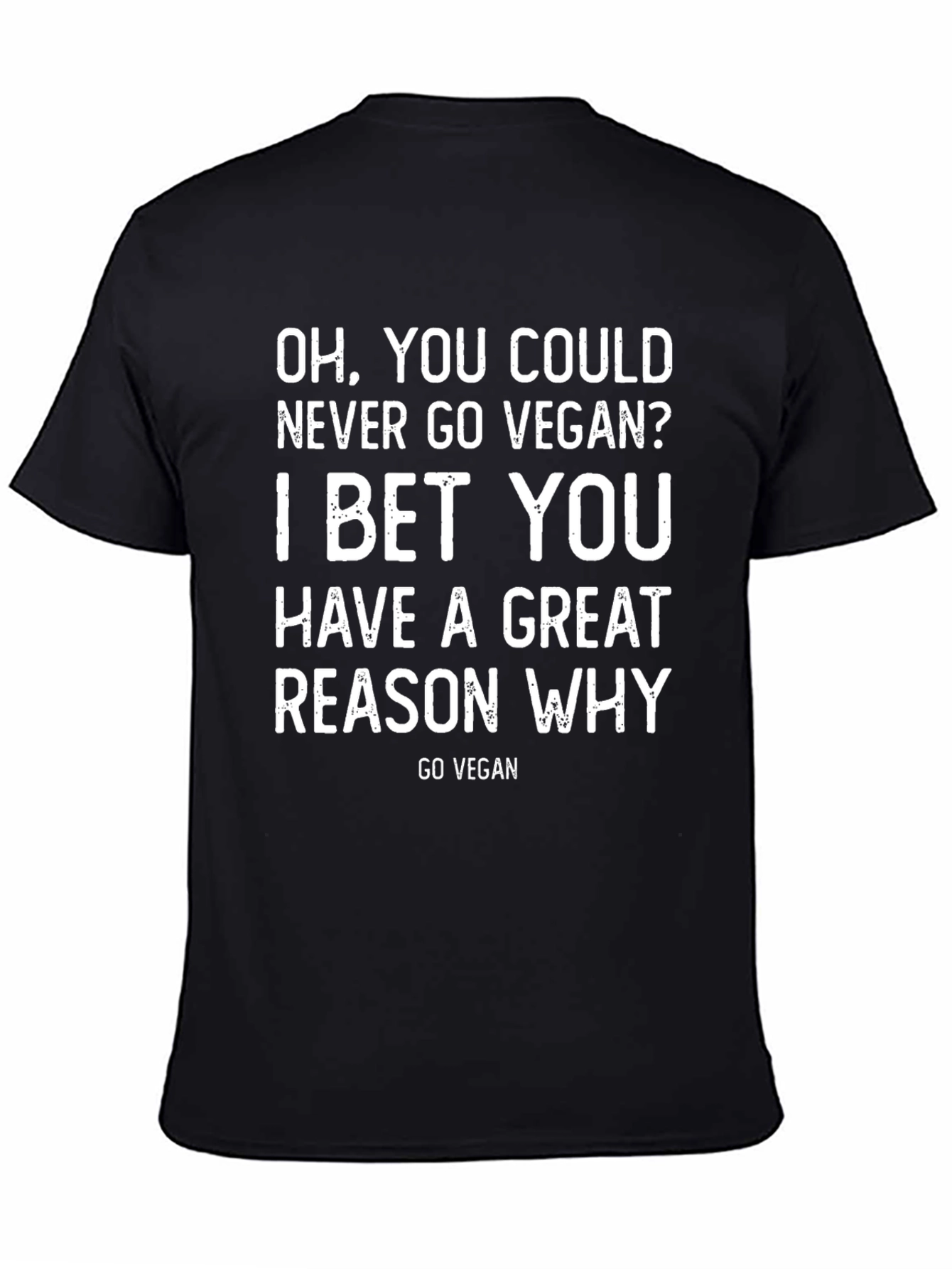 Vegan T-Shirt: Funny Vegan Slogan Tee