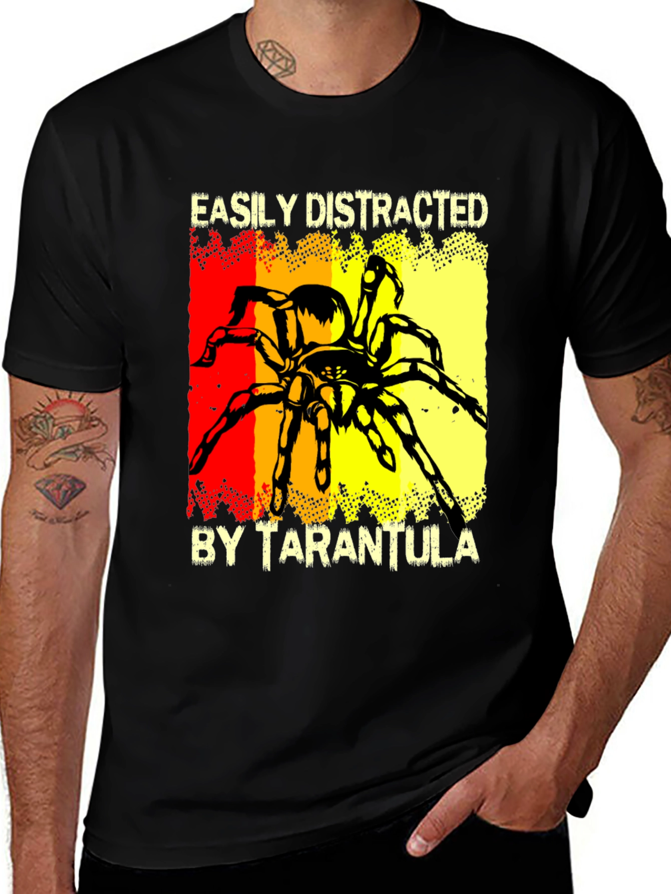 Easily Distracted by Tarantulas T-Shirt