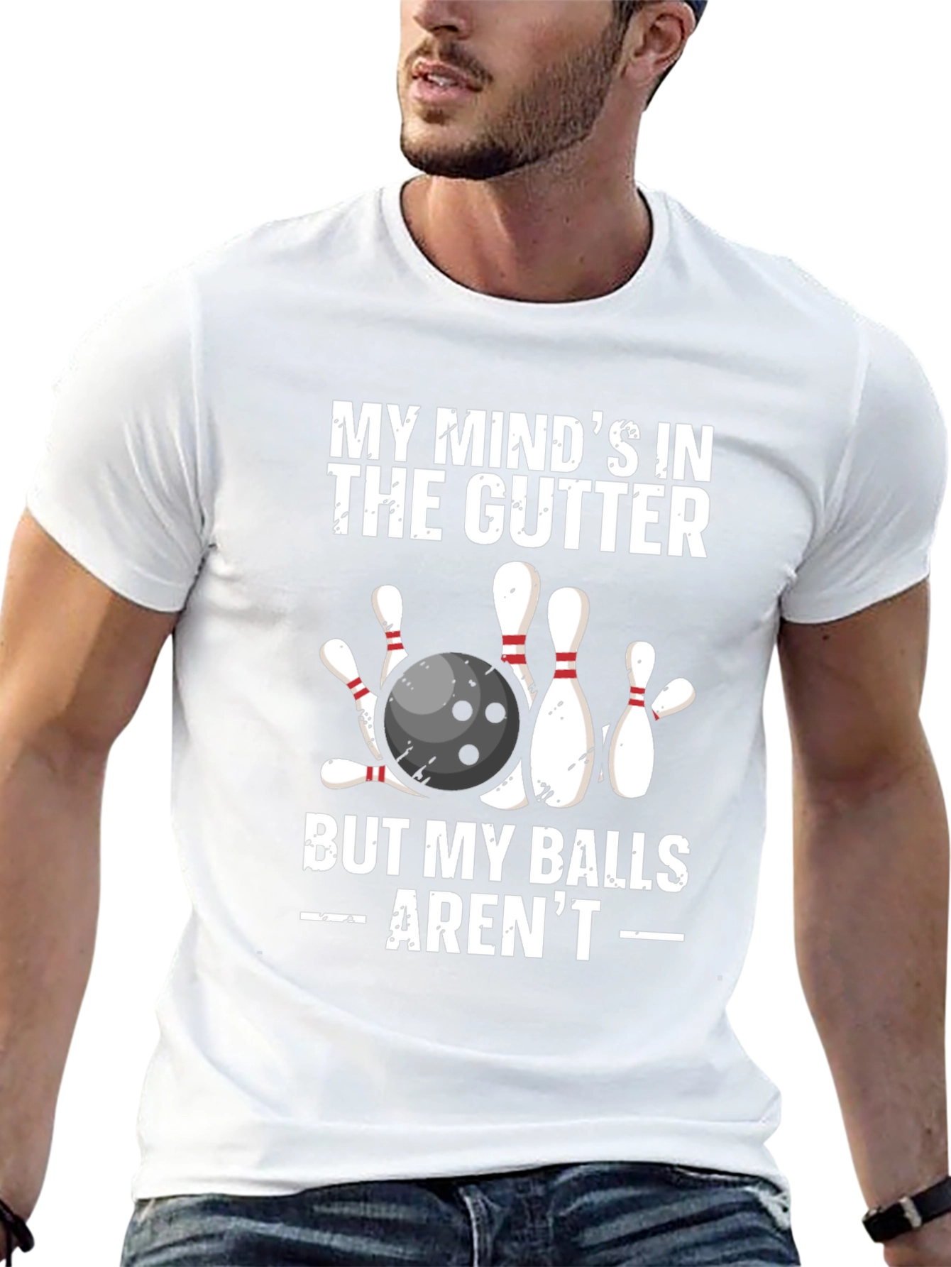 Mind In The Gutter Bowling T-Shirt