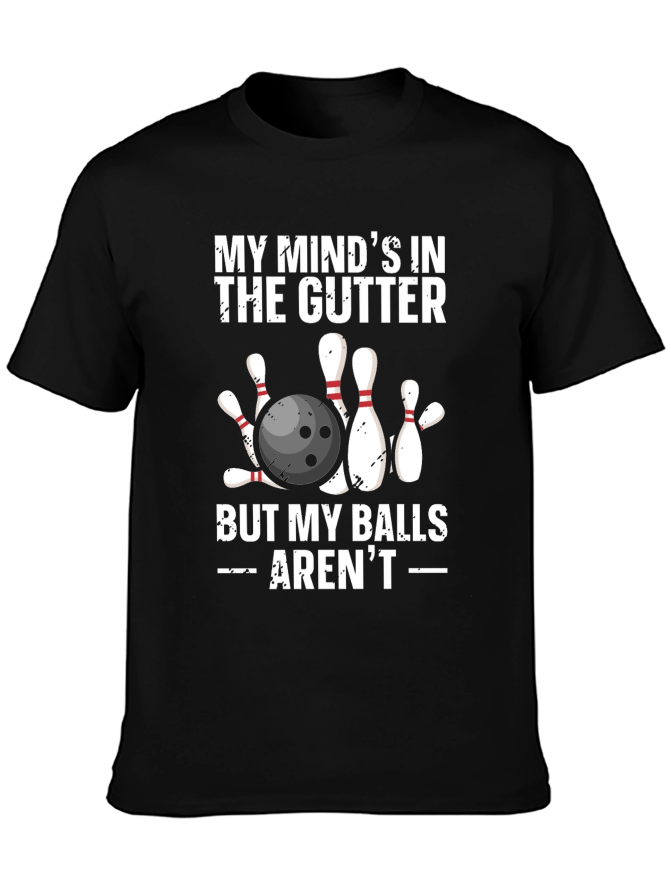 Mind In The Gutter Bowling T-Shirt