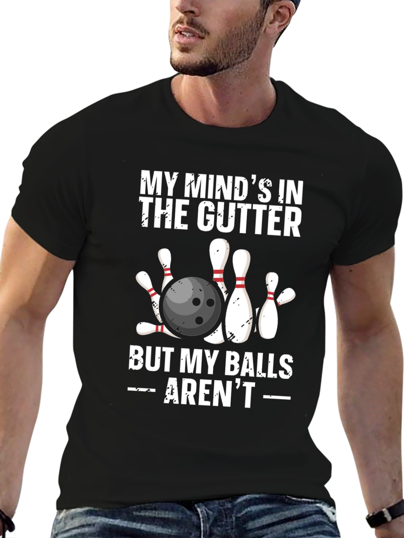 Mind In The Gutter Bowling T-Shirt