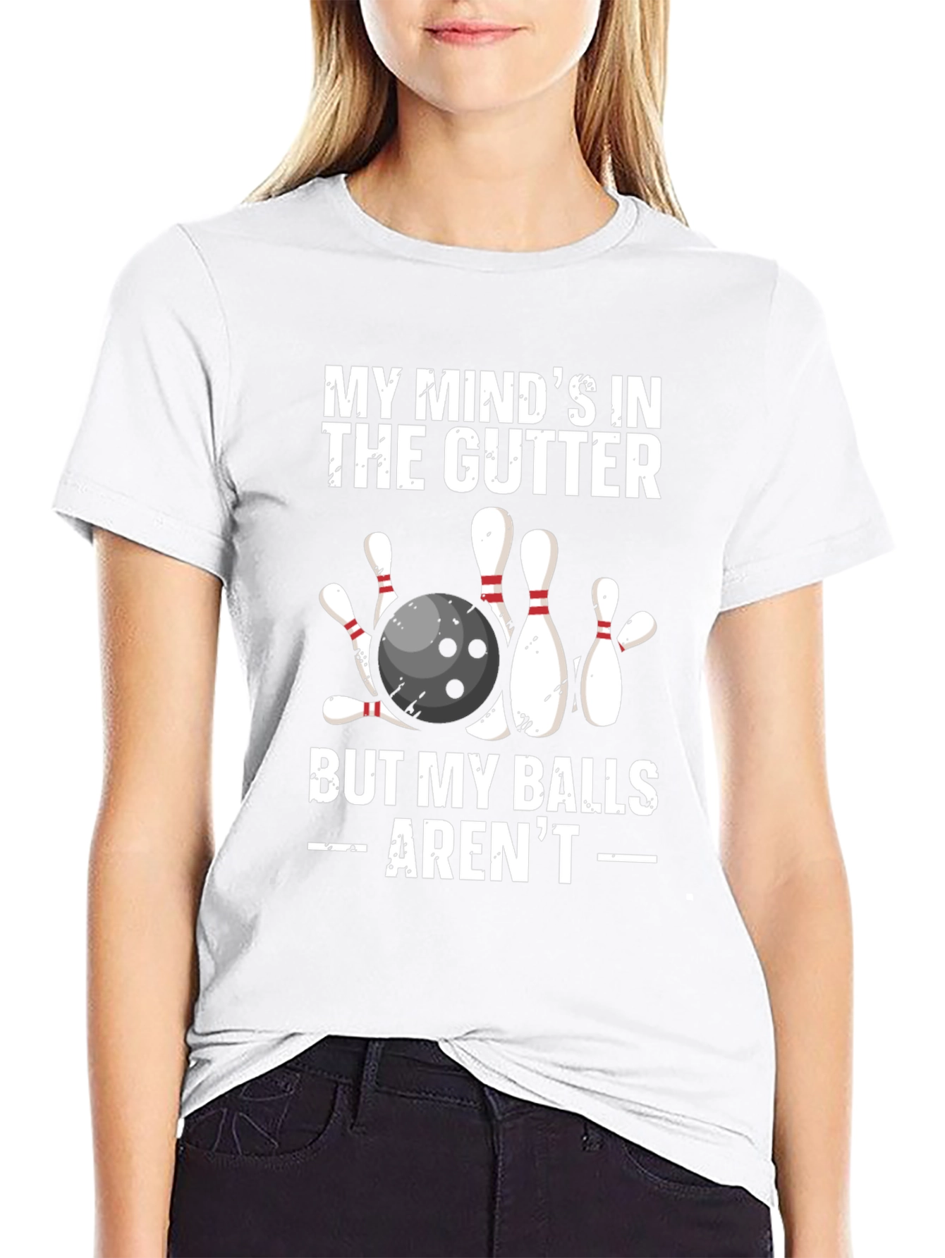Mind In The Gutter Bowling T-Shirt