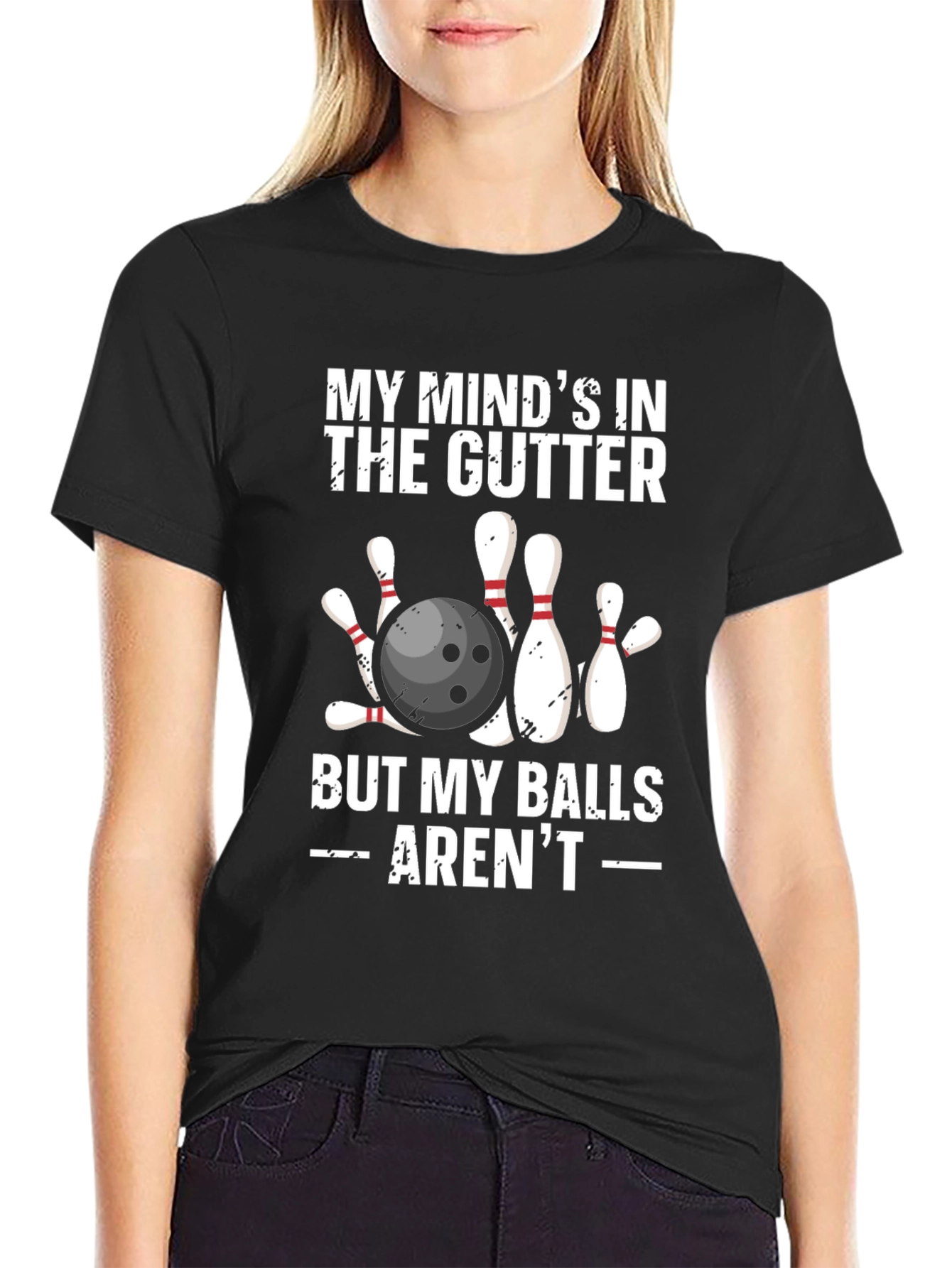 Mind In The Gutter Bowling T-Shirt