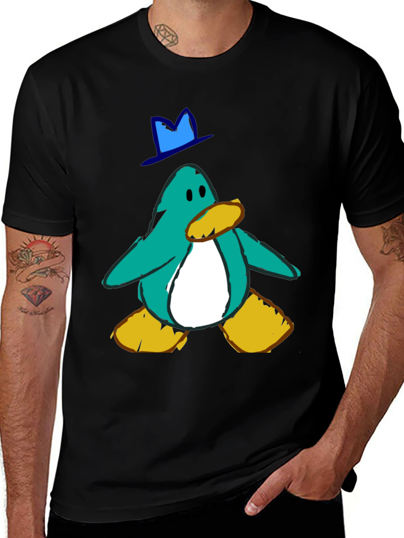 Penguin T-Shirt - Cartoon Perry the Platypus