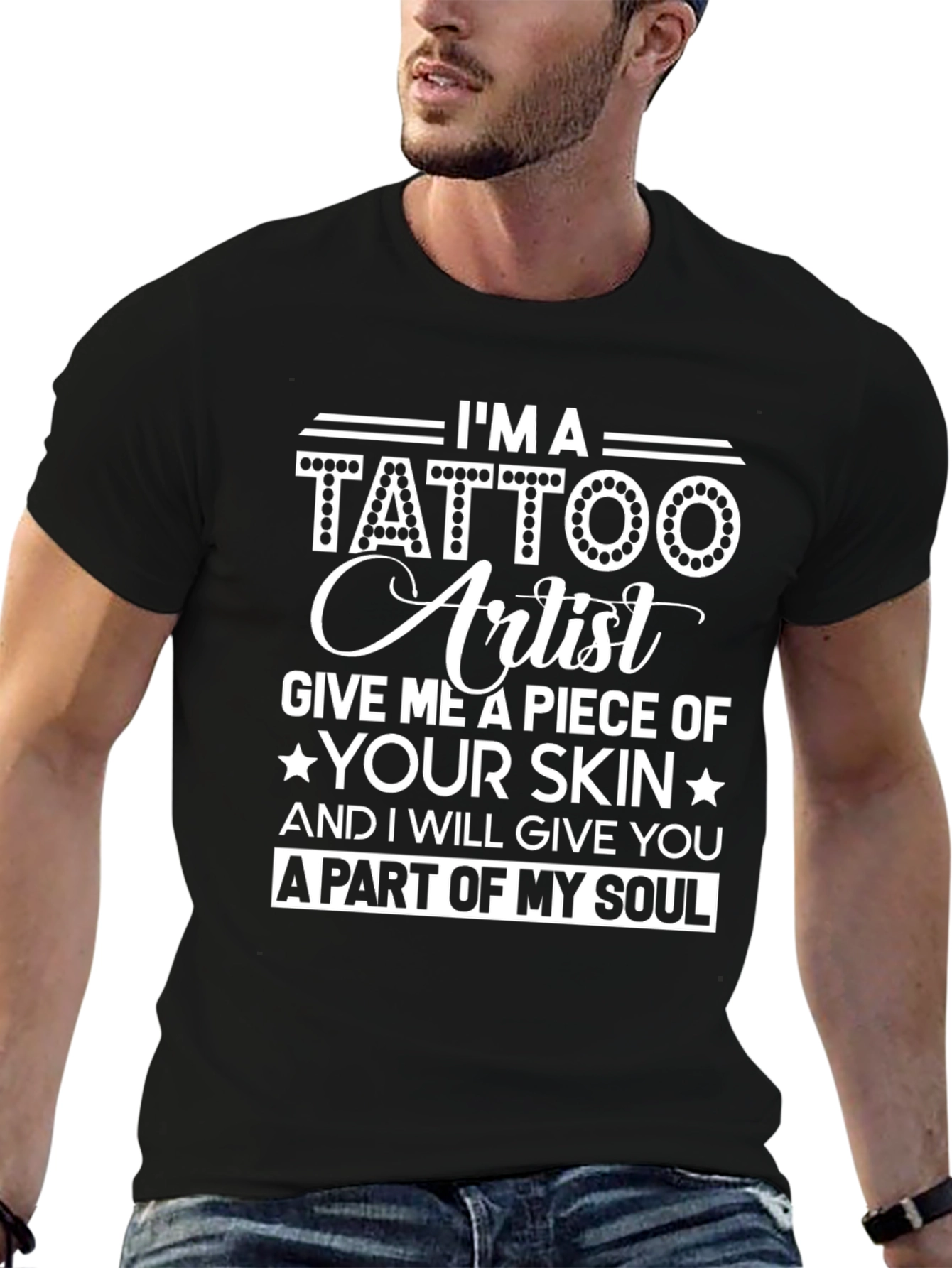 Tattoo Artist Graphic T-Shirt - Skin & Soul