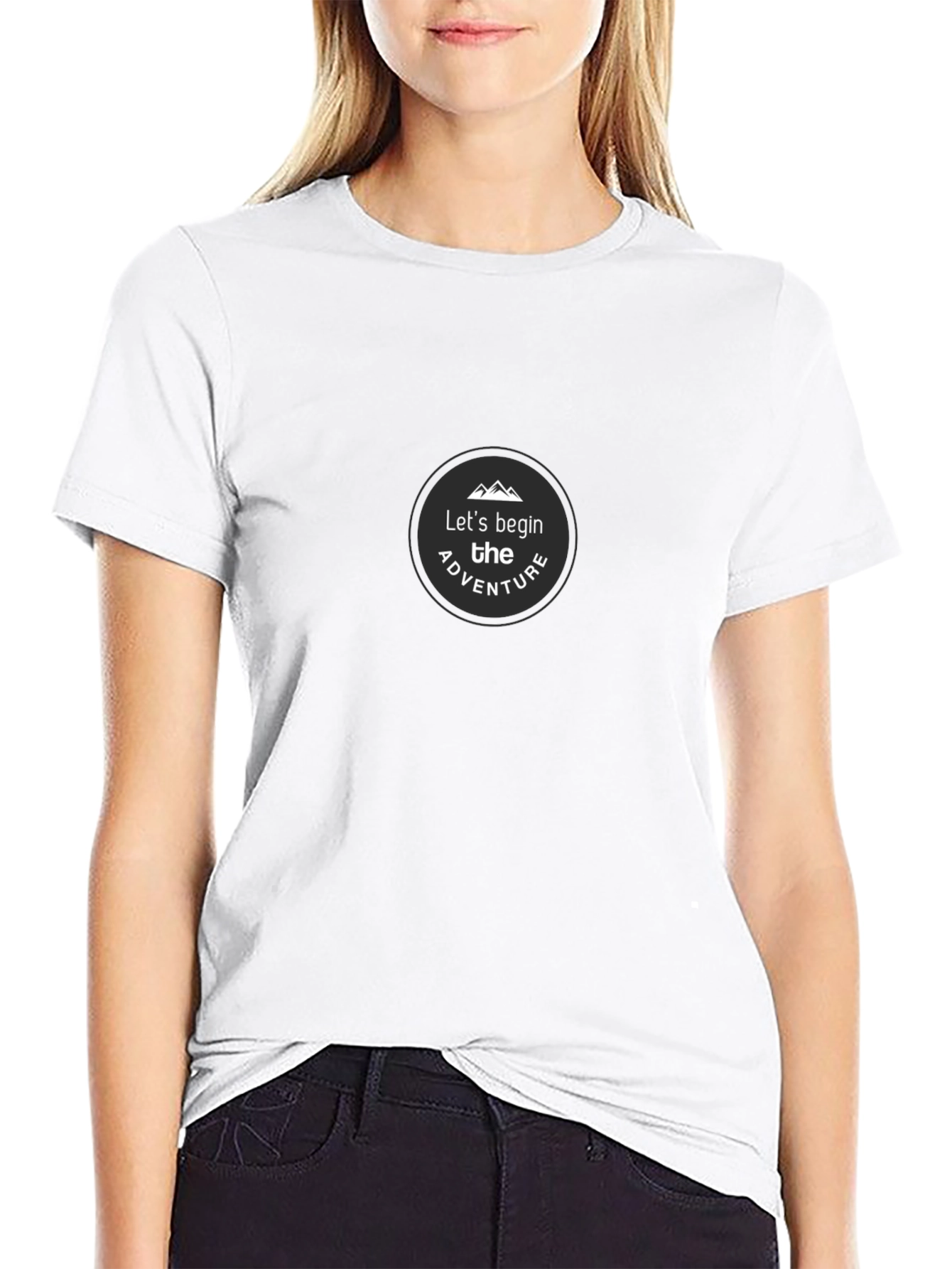Adventure Awaits Black T-Shirt