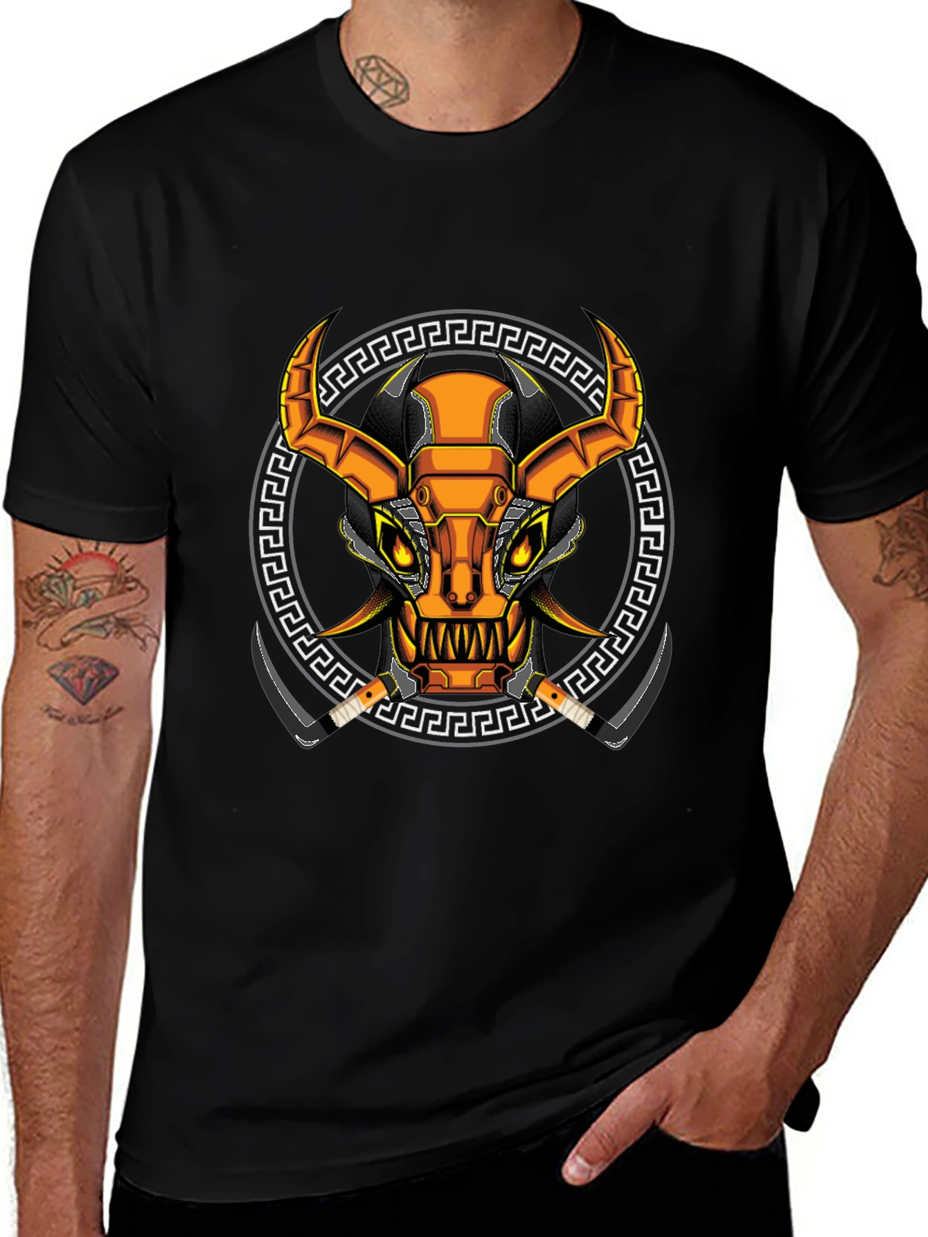 Cyberpunk Bull T-Shirt - Urban Graphic Tee