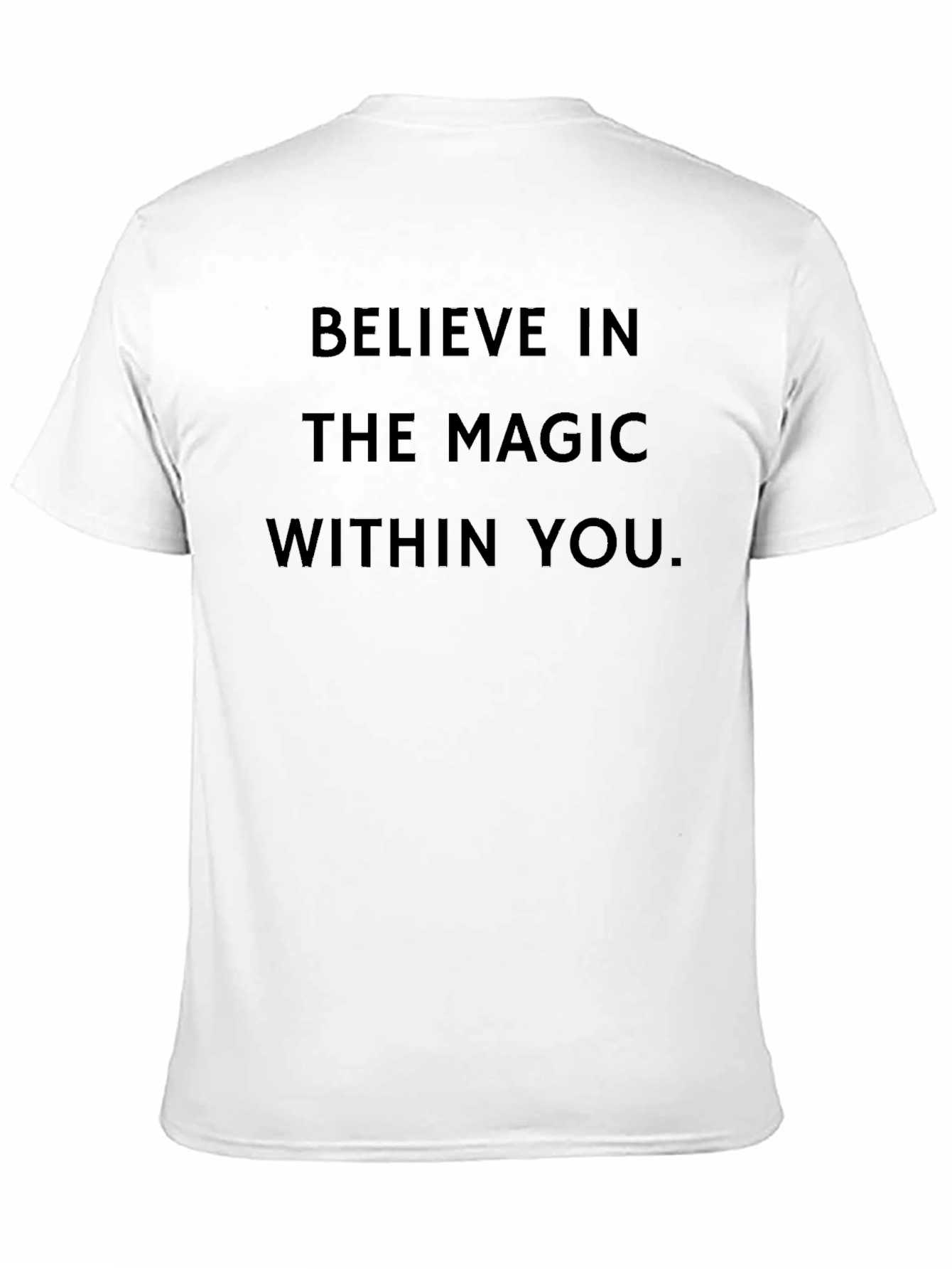 Believe In The Magic Within You Black Tee