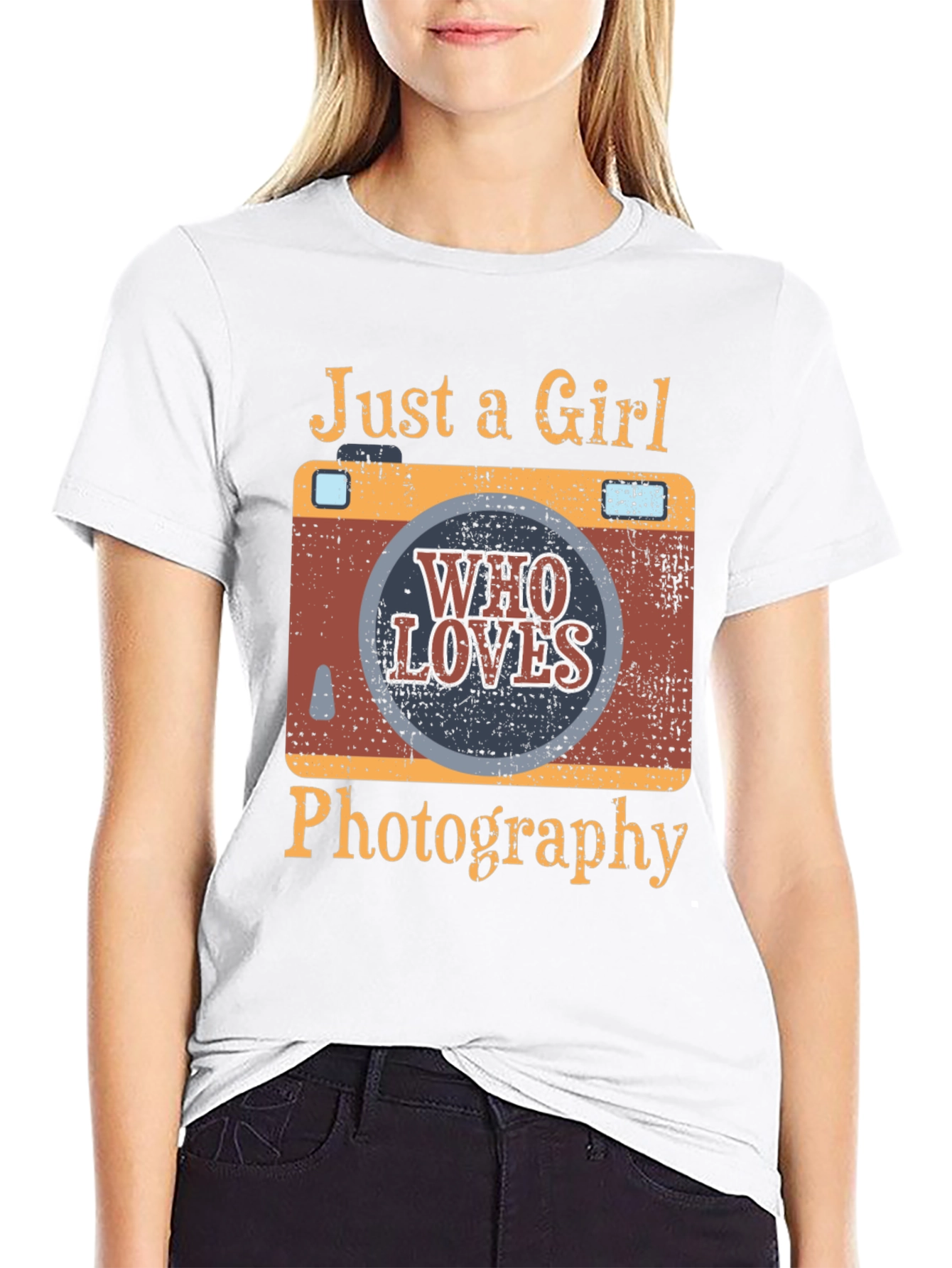 Just a Girl Who Loves Photography T-Shirt