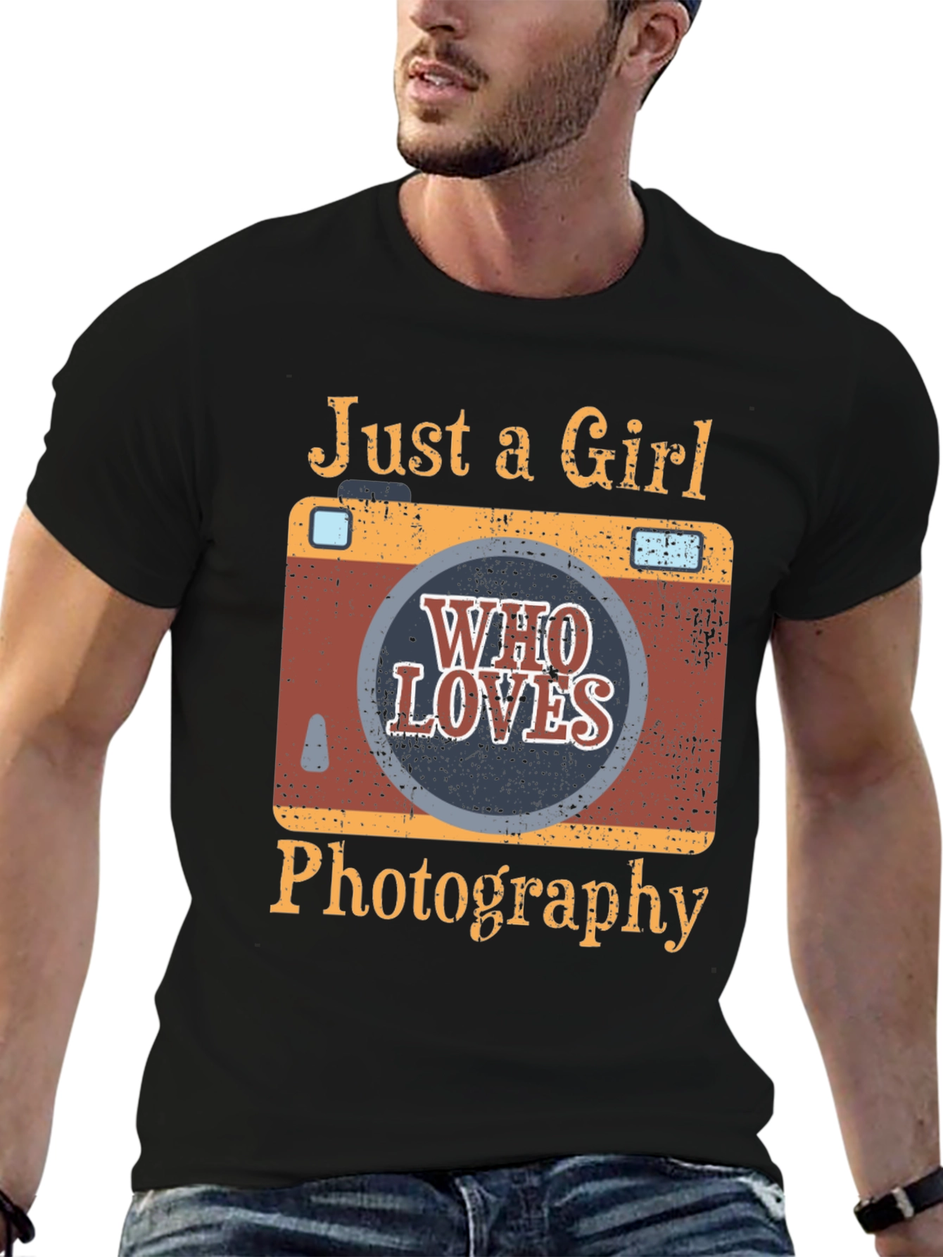 Just a Girl Who Loves Photography T-Shirt