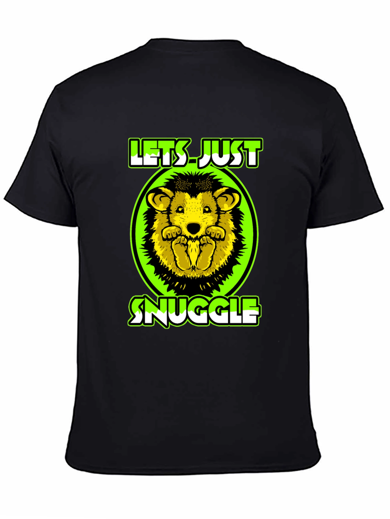Lets Just Snuggle T-Shirt Cute Hedgehog