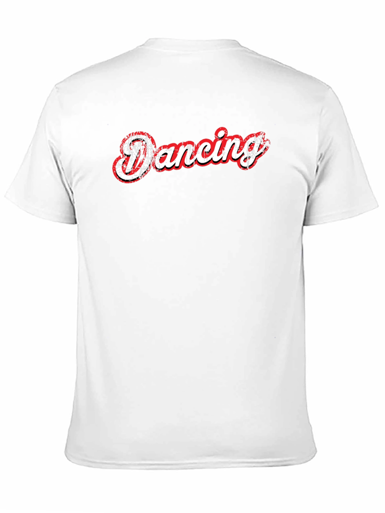 Dancing Graphic Print Black T-Shirt