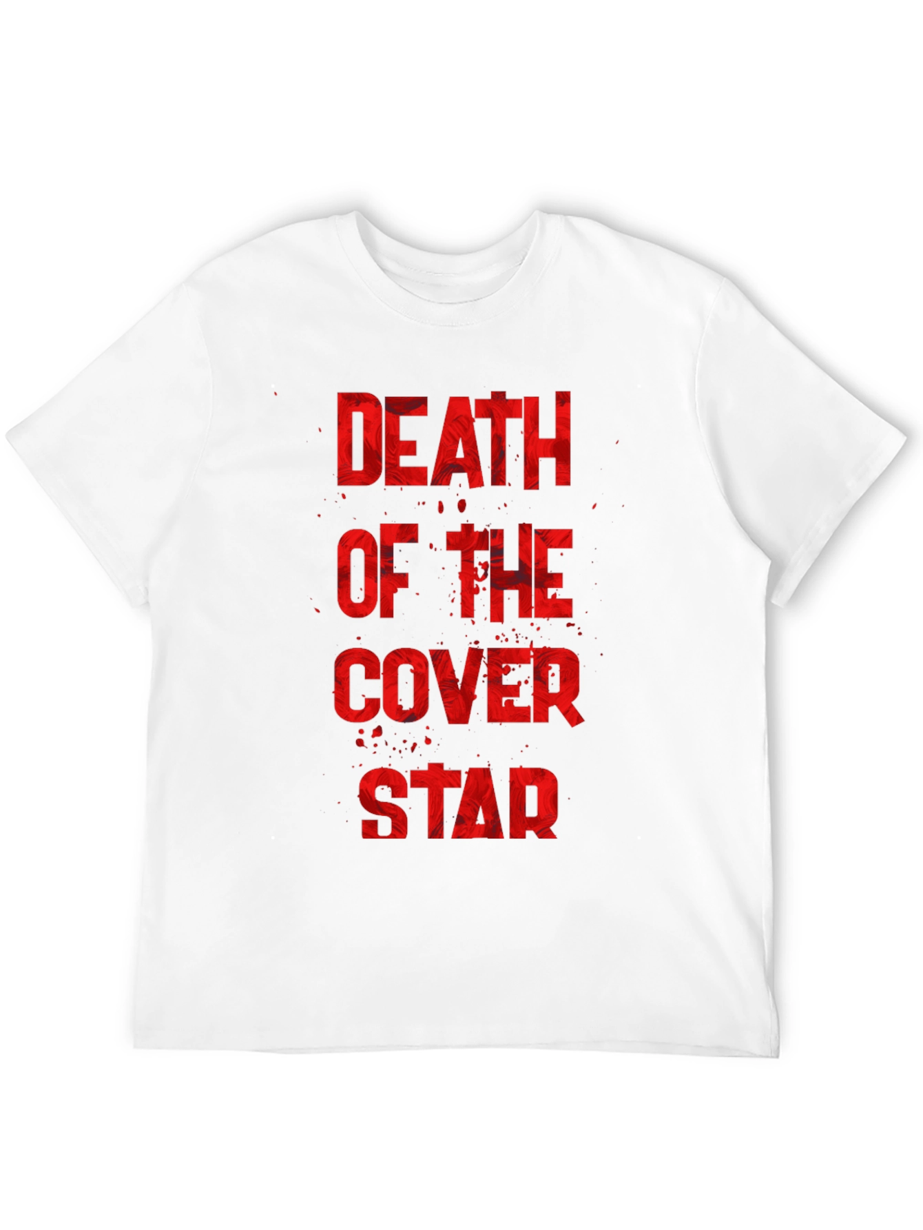 Death of the Cover Star Black Graphic Tee