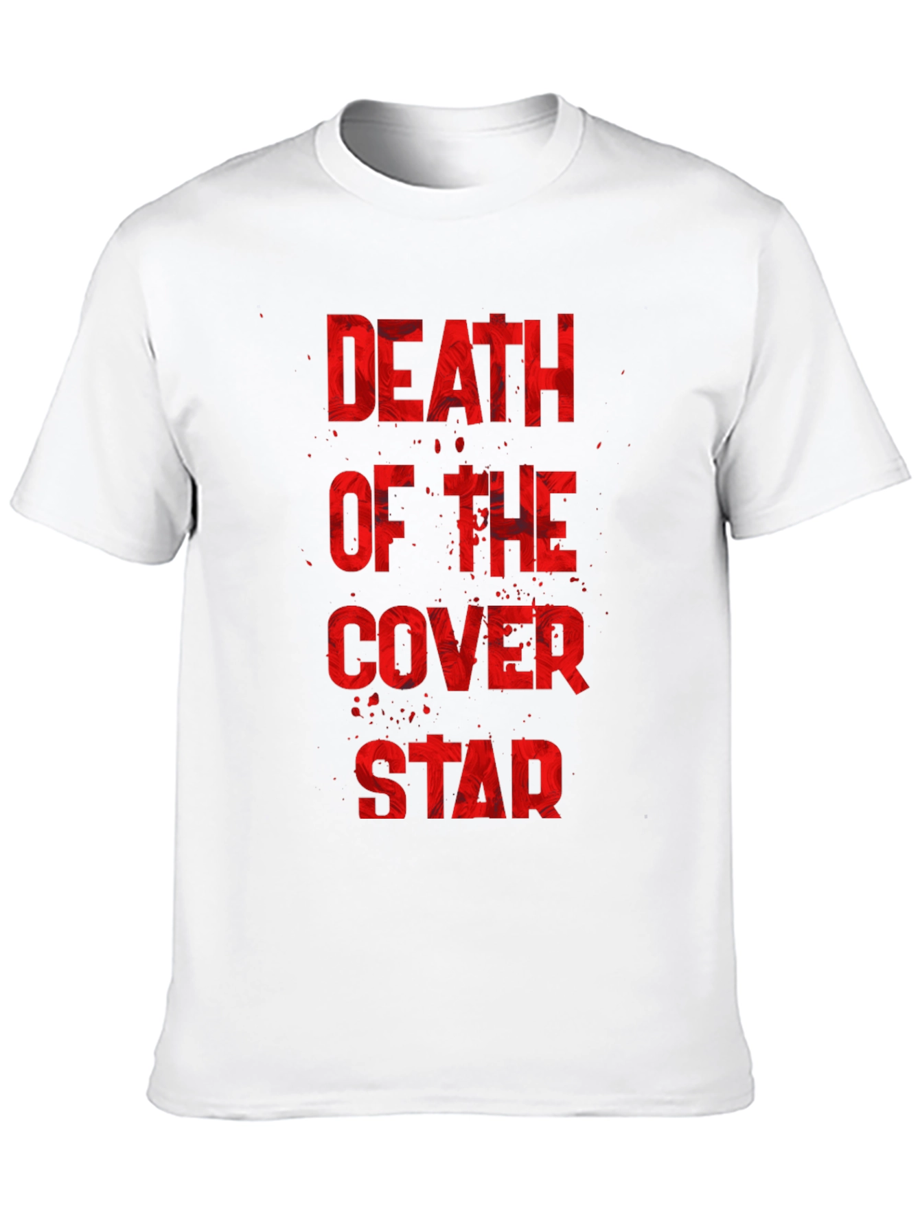 Death of the Cover Star Black Graphic Tee