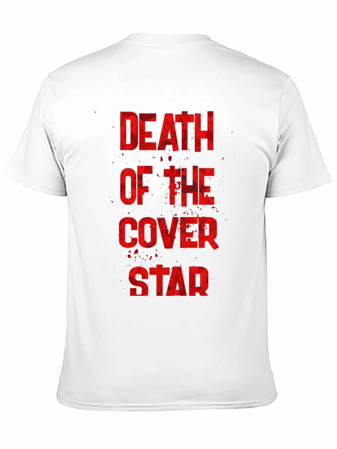 Death of the Cover Star Black Graphic Tee