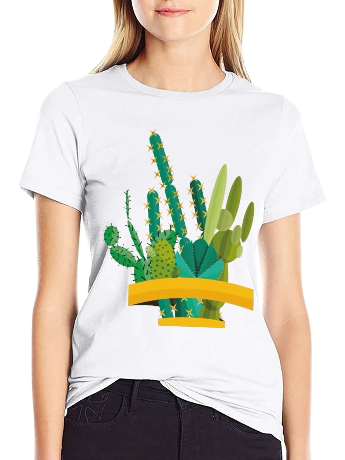 Cactus Graphic Tee - Trendy Desert Style