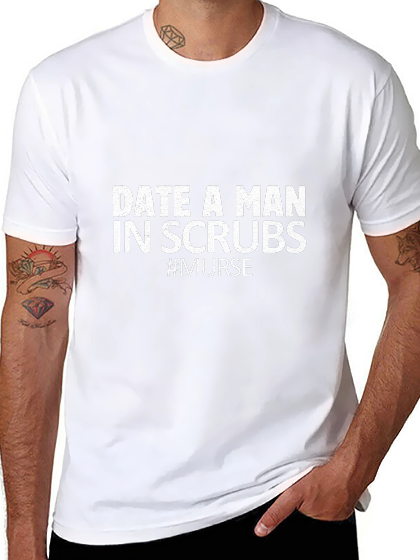 Date A Man in Scrubs T-Shirt - Murse