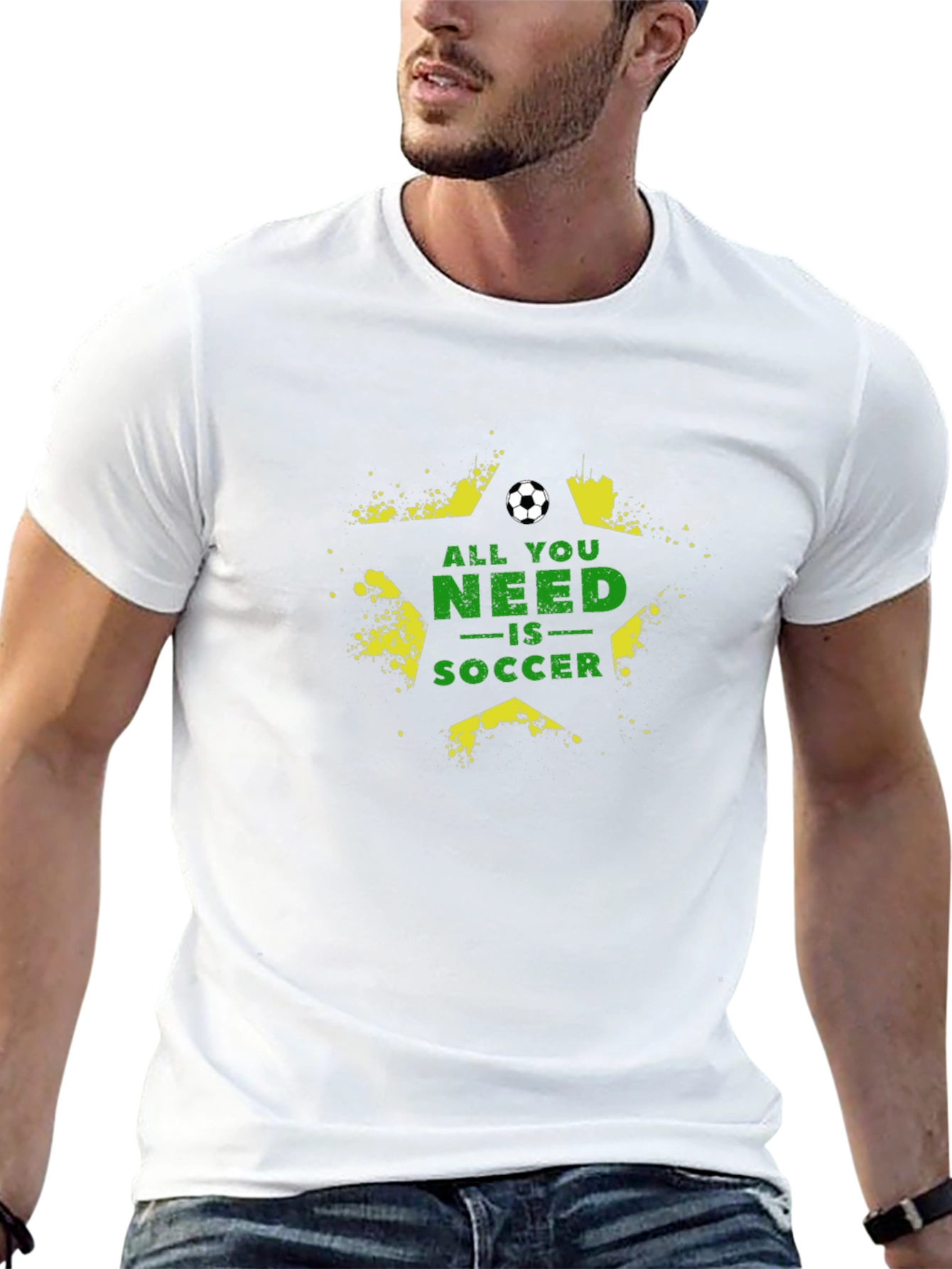 All You Need Is Soccer Graphic Tee
