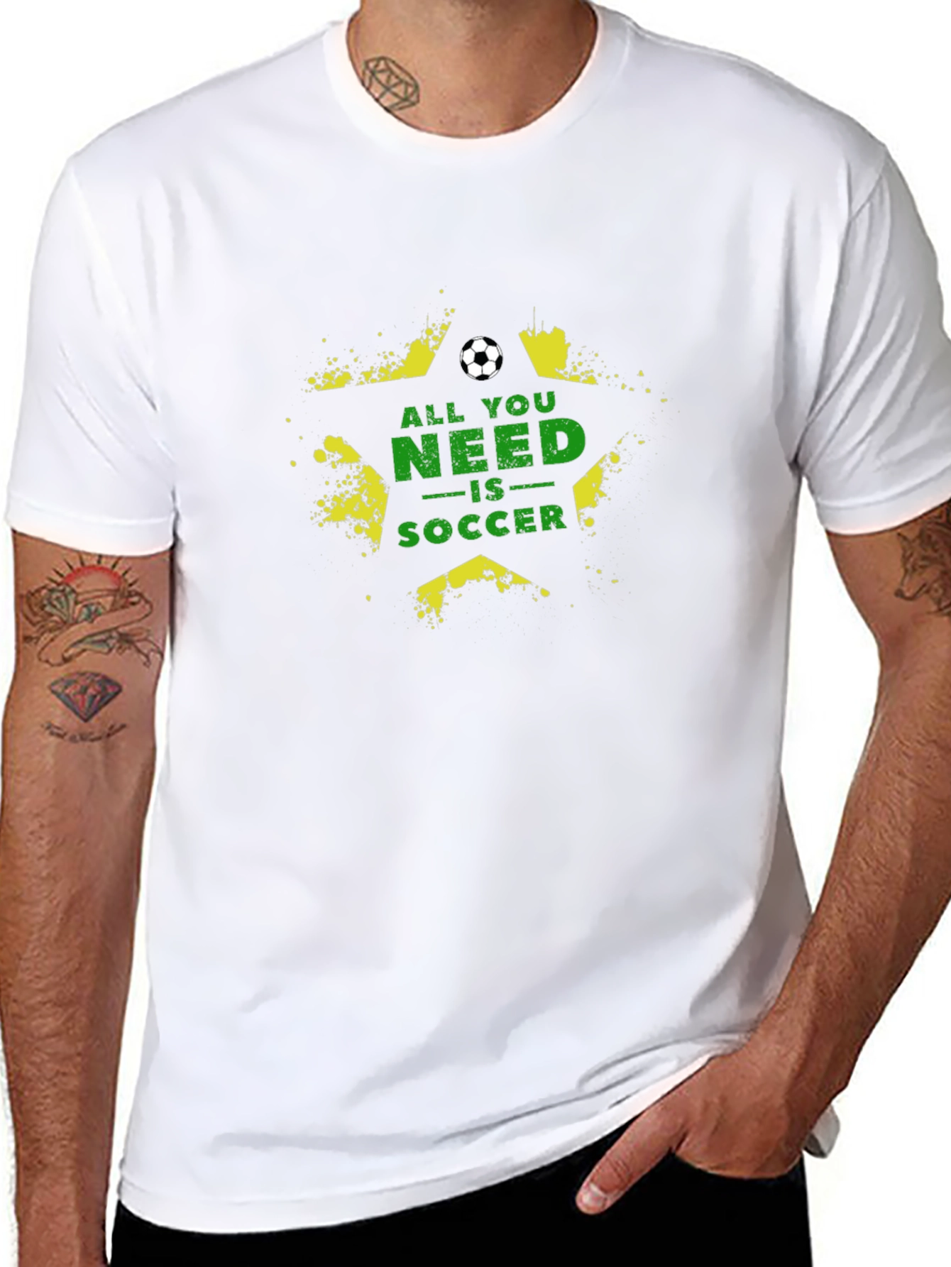 All You Need Is Soccer Graphic Tee