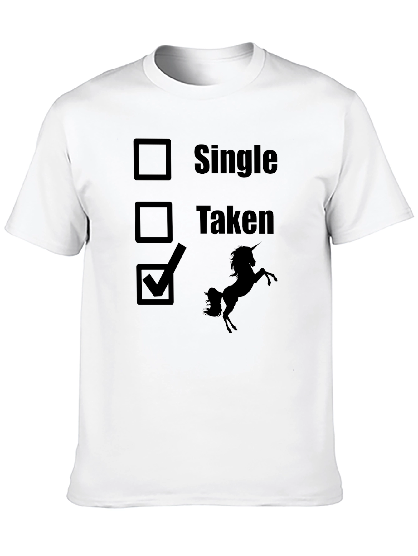 Single Taken Unicorn T-Shirt