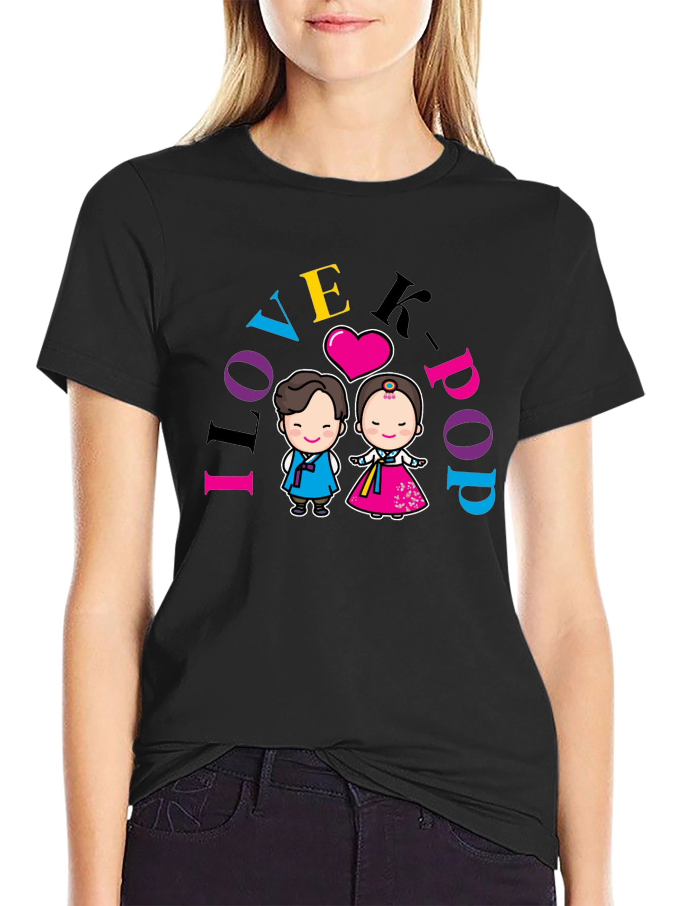 I Love K-Pop Graphic Tee - Unisex