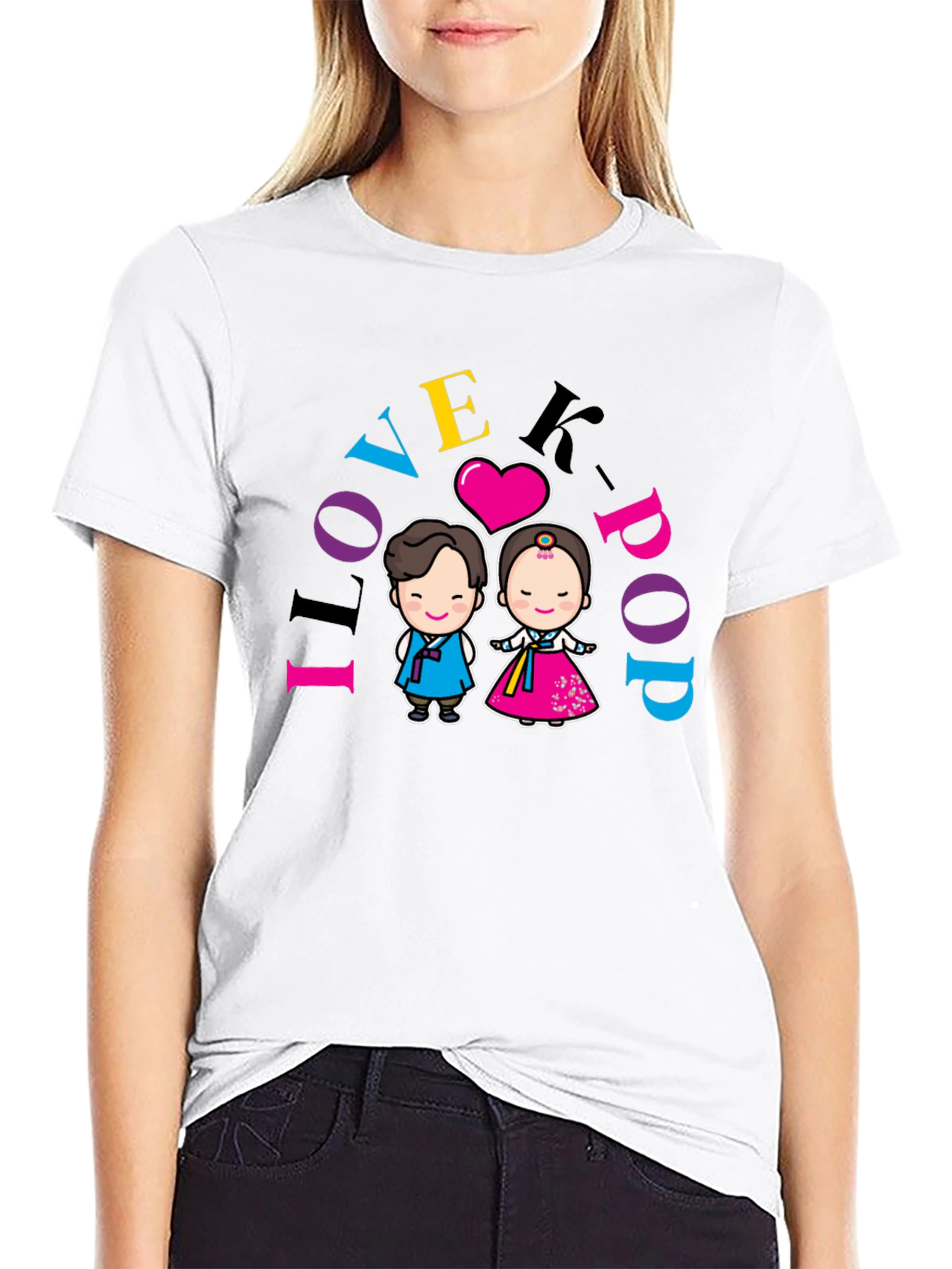 I Love K-Pop Graphic Tee - Unisex