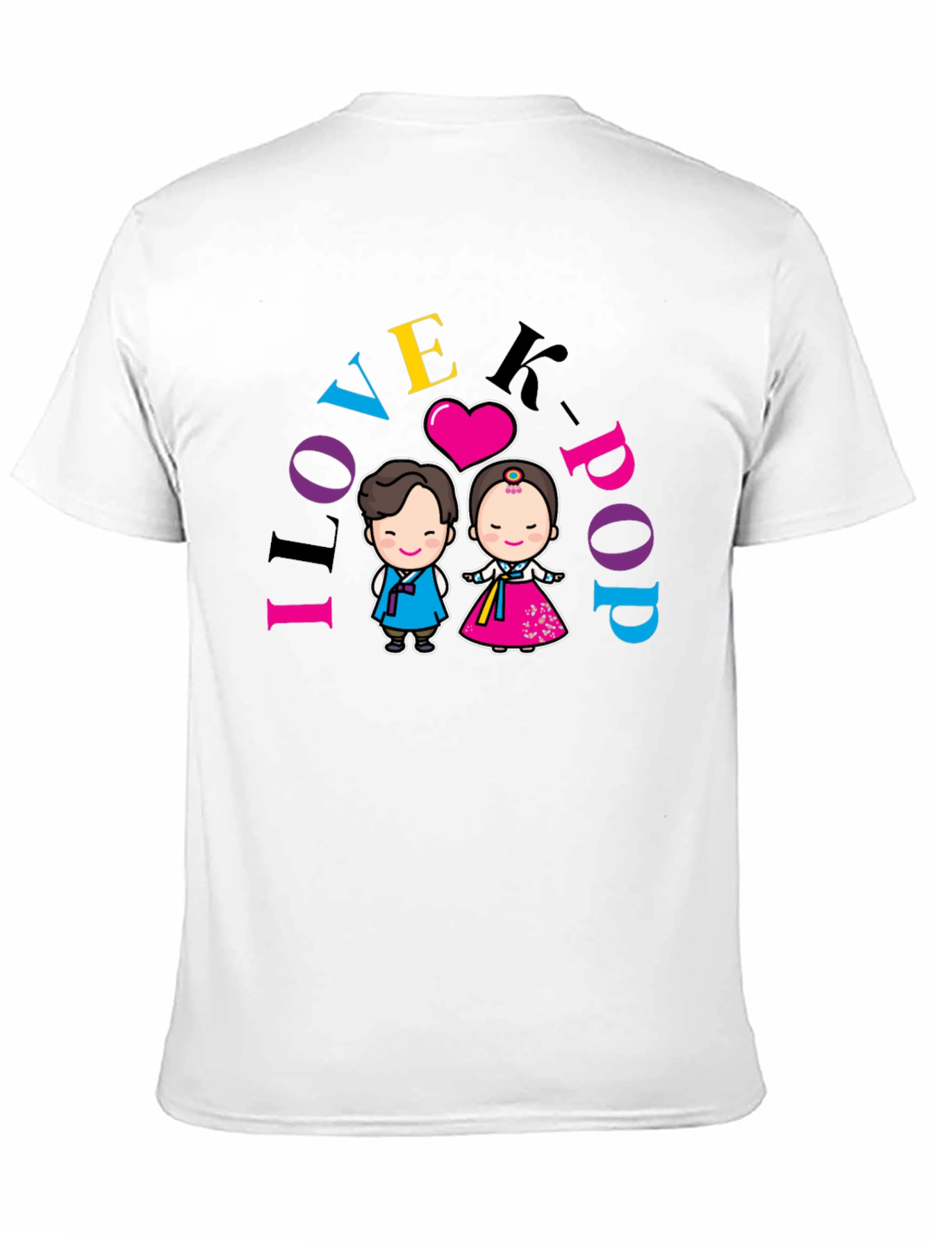 I Love K-Pop Graphic Tee - Unisex