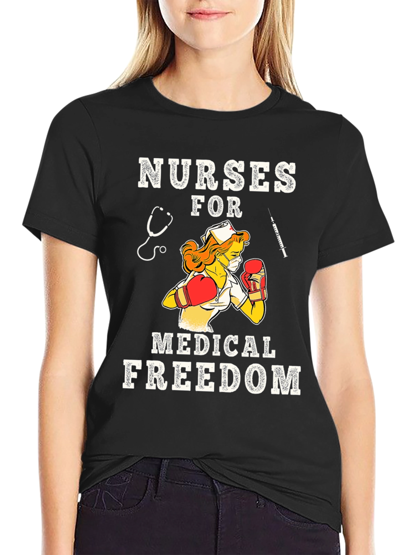 Nurses for Medical Freedom Graphic Tee