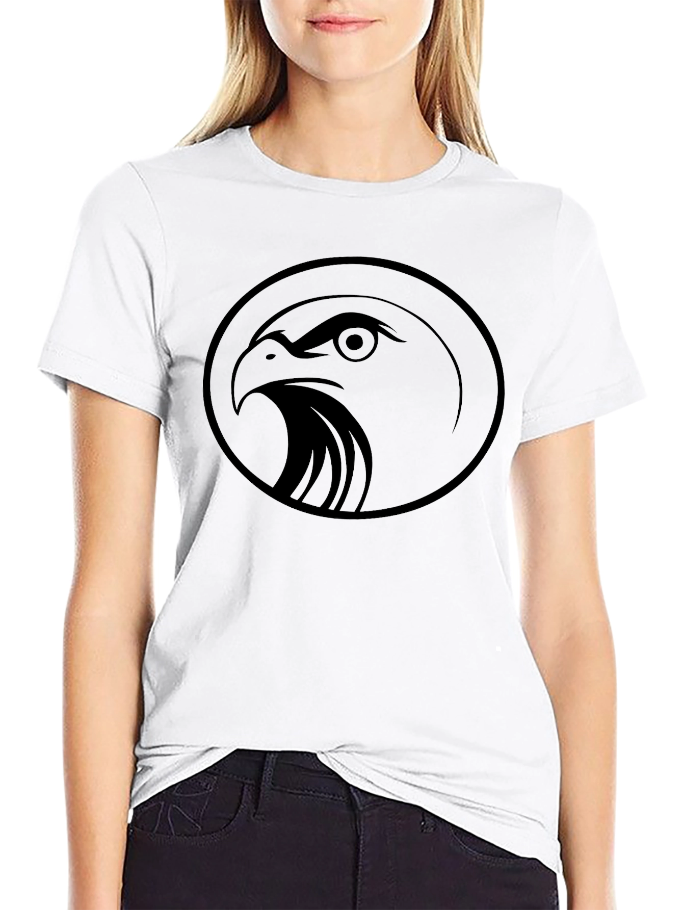 Eagle Emblem Black T-Shirt