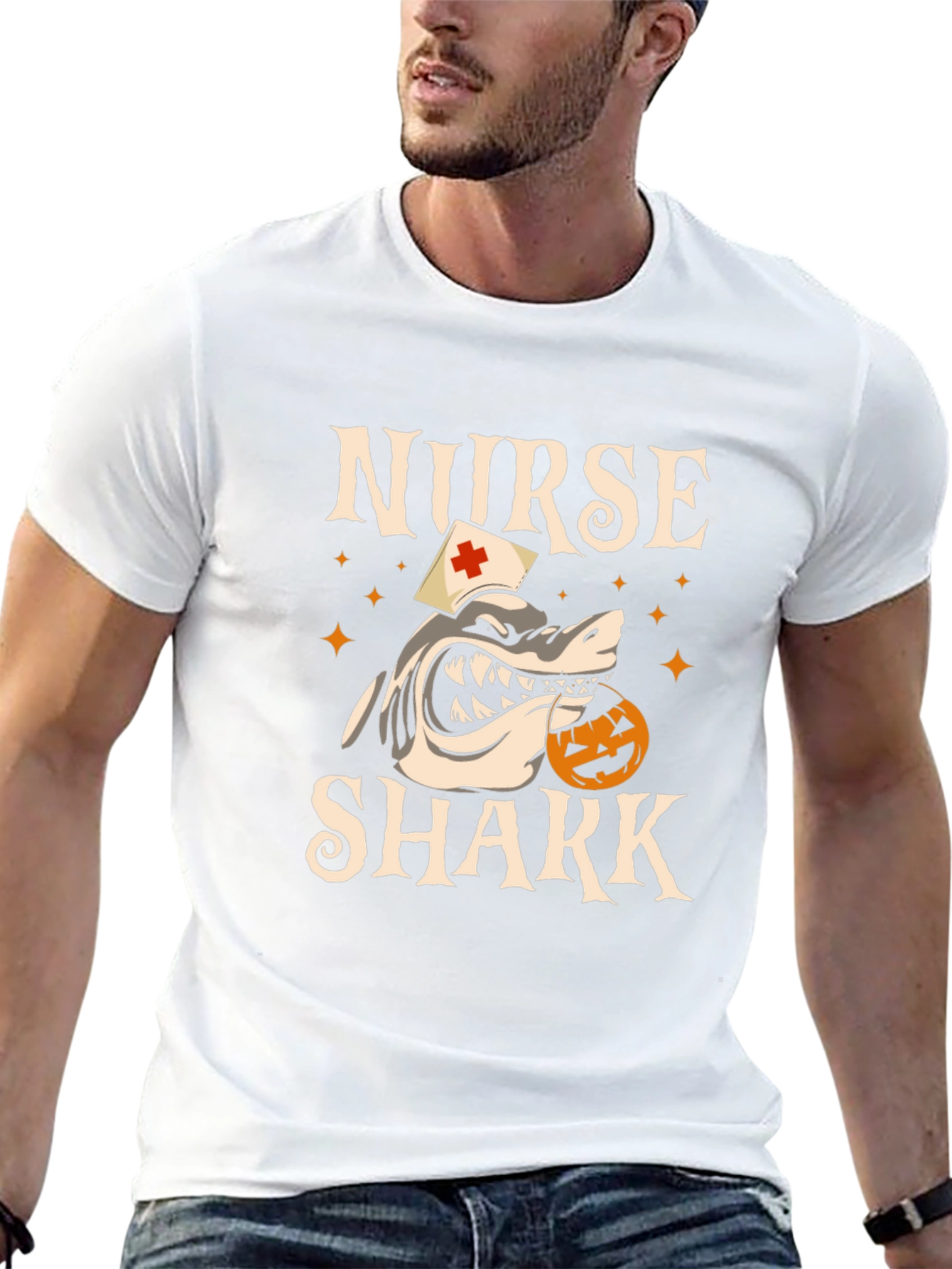 Nurse Shark Halloween T-Shirt