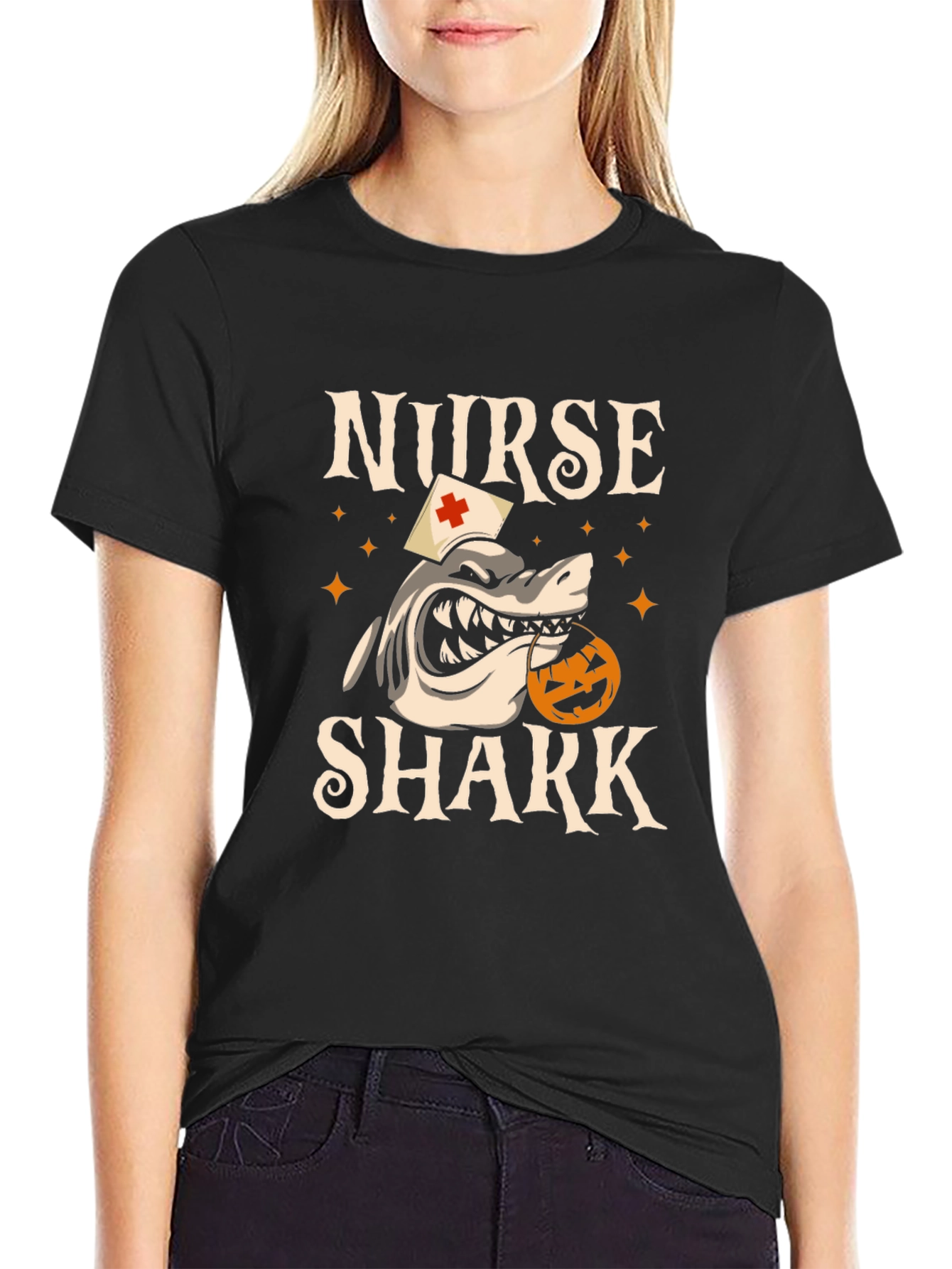 Nurse Shark Halloween T-Shirt