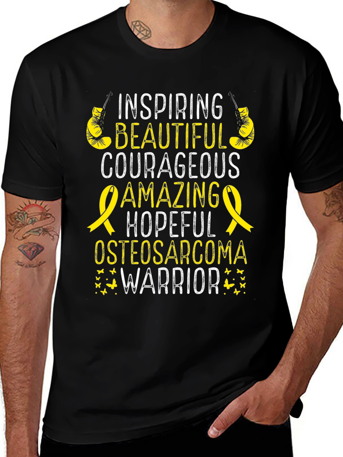 Inspiring Osteosarcoma Warrior T-Shirt