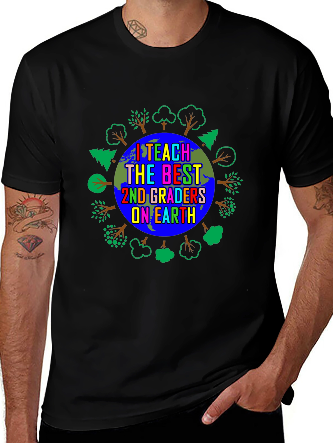 I Teach the Best 2nd Graders on Earth T-Shirt