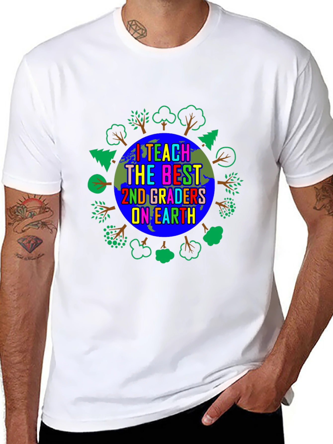 I Teach the Best 2nd Graders on Earth T-Shirt