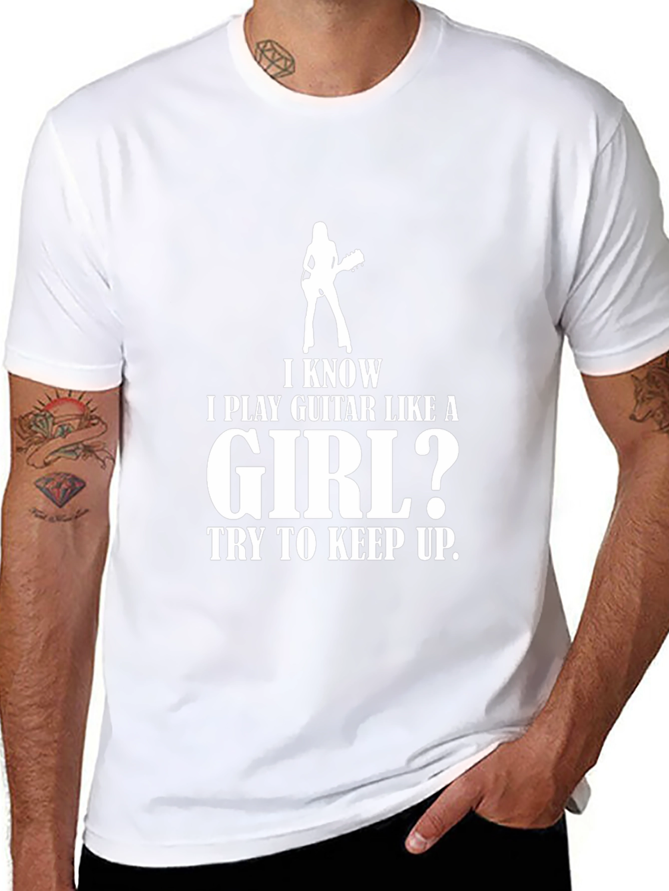 I Play Guitar Like A Girl? T-Shirt